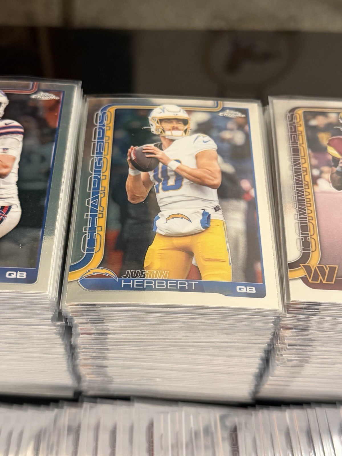 2025 Topps Chrome Football BASE Singles (#1-400) + 2 Card Min Please Read!