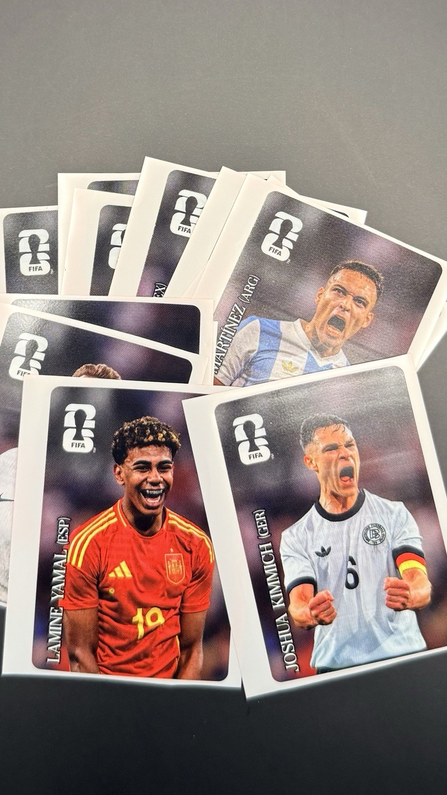 Panini WC2026 Gold Crumple Online Exclusive 980 Sticker Set/Limited HC/CC 12 Set