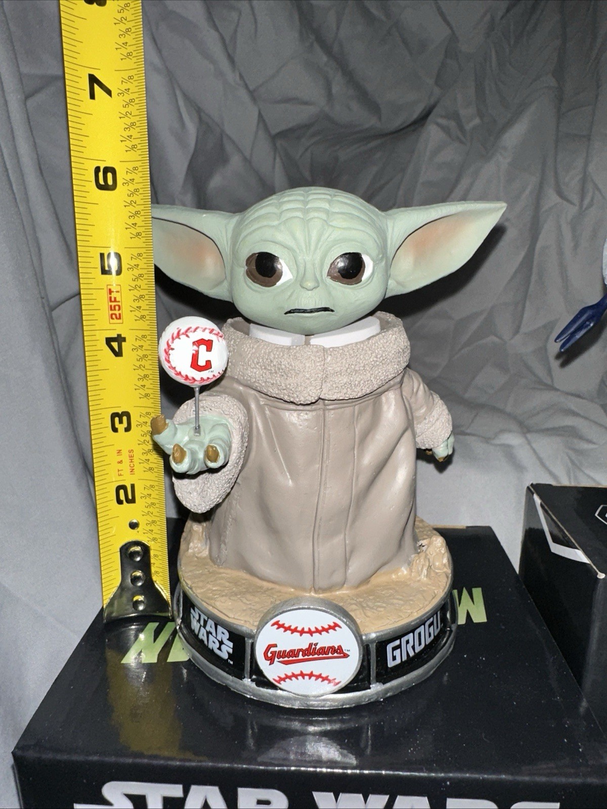1x Cleveland Guardians Star Wars Manzardo & 1x Grogu Bobbleheads 5/9/26 🔥🔥 🔥
