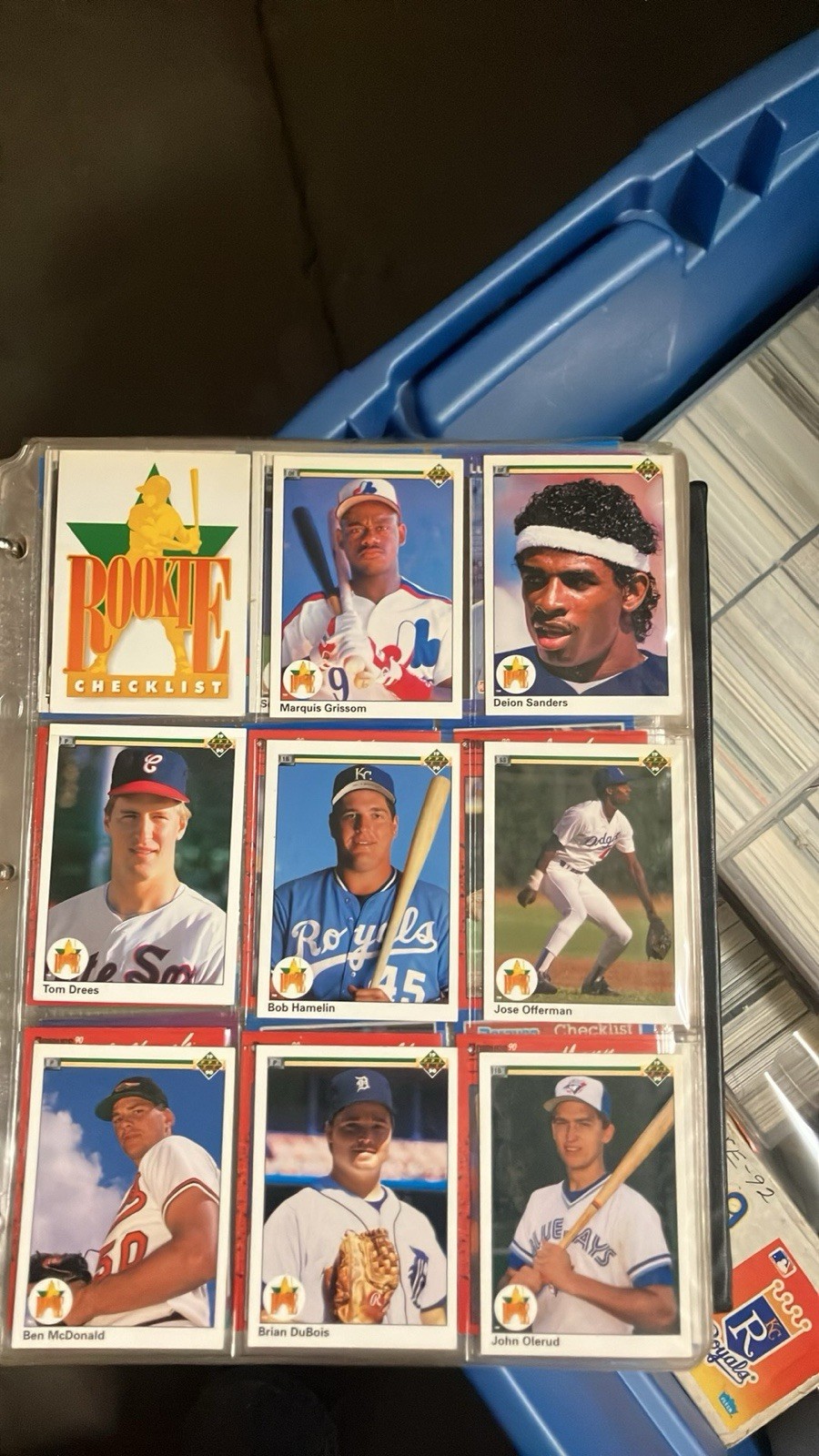 Topps 5000ct MLB Baseball Card Lot 1990 Vintage Auto/Rookie Dallas Cowboys