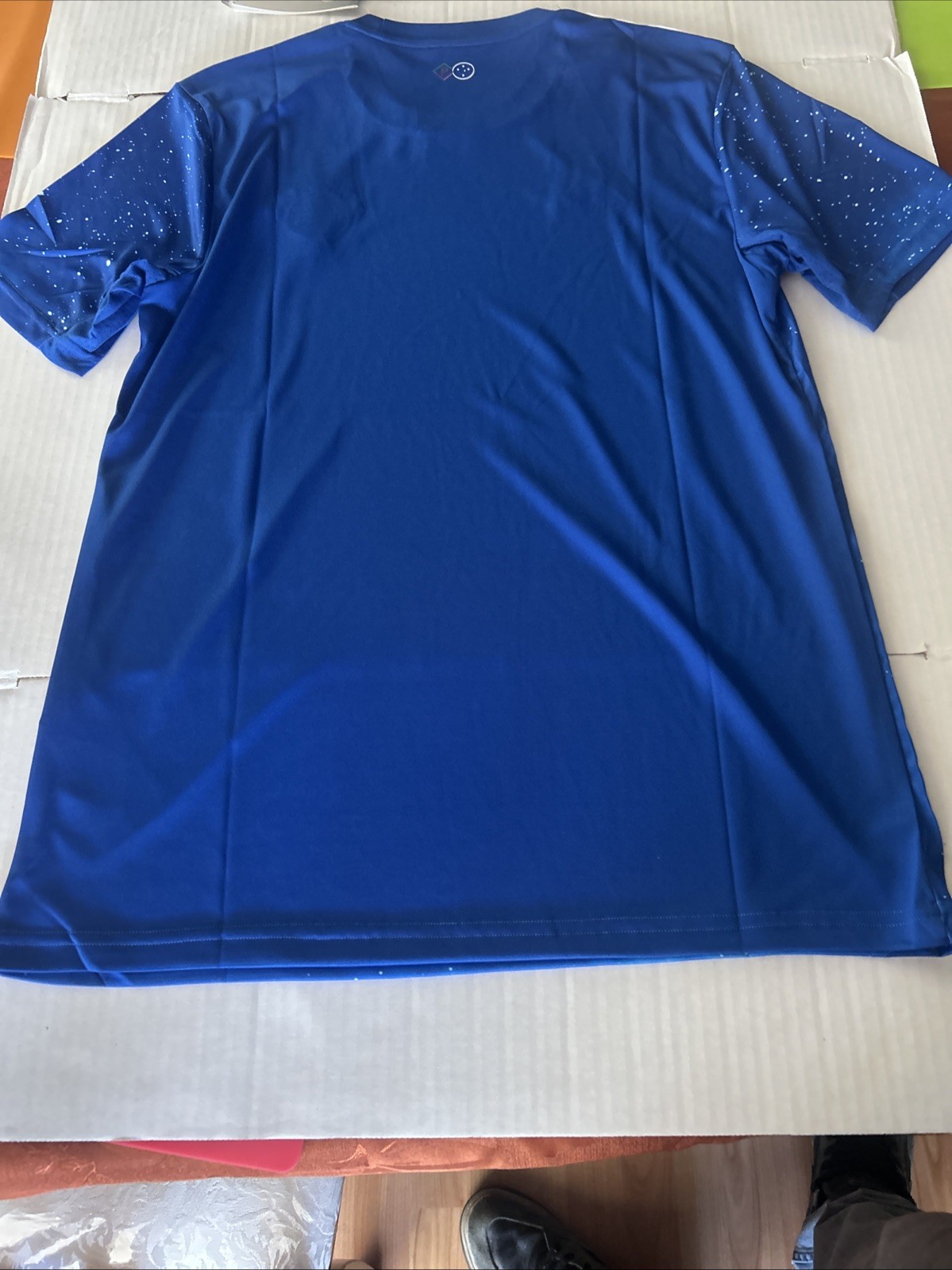 adidas Cruzeiro E.C. Blue/White Soccer Jersey Shirt Mens Size M
