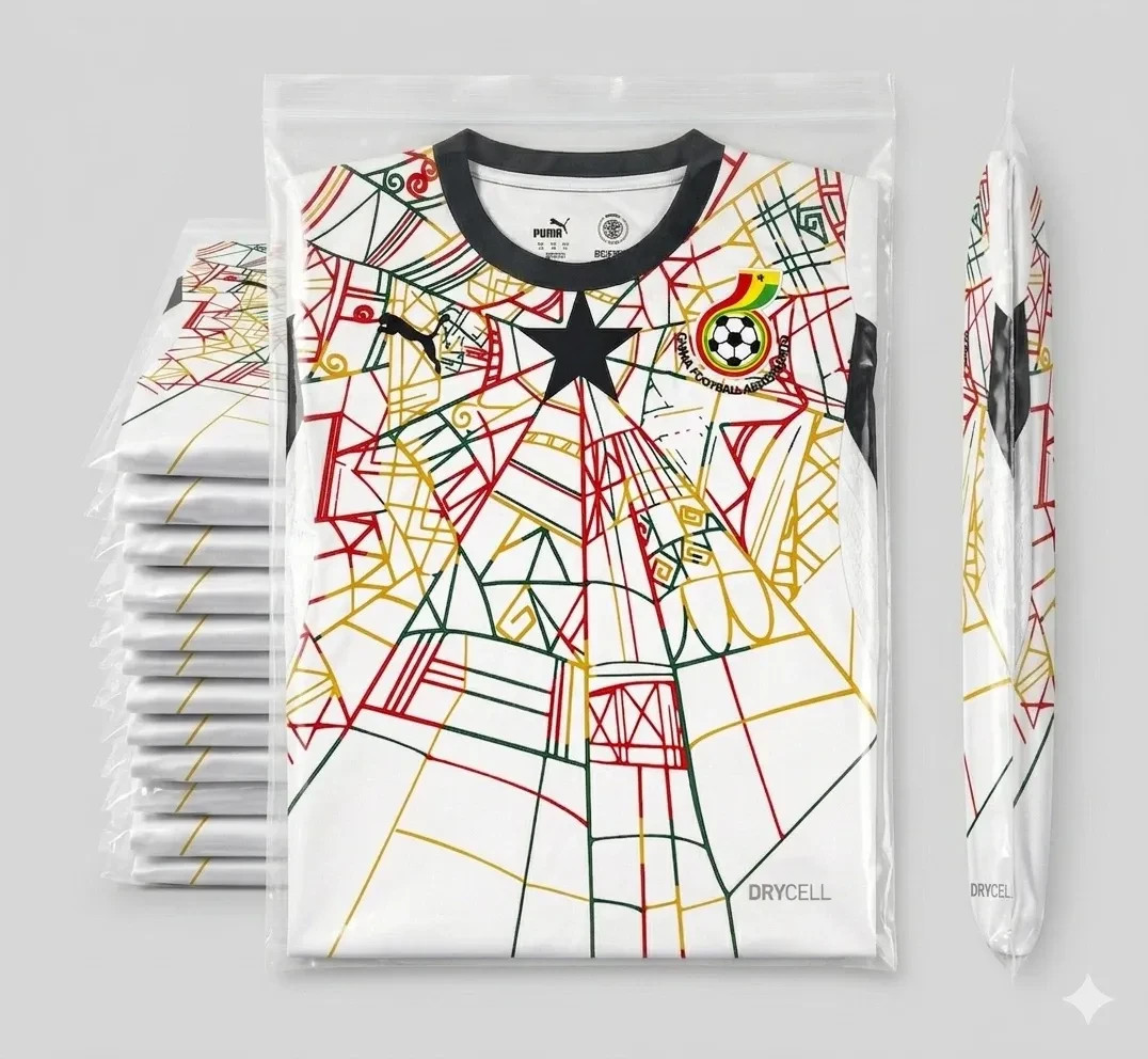 HOT ITEM! Ghana 2026 football jersey for fans, sizes S-2XL