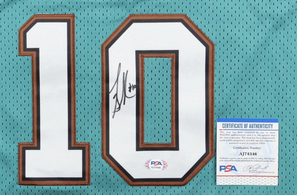 Mike Bibby Vancouver Grizzlies Signed Jersey PSA Certified – Hardwood Classic