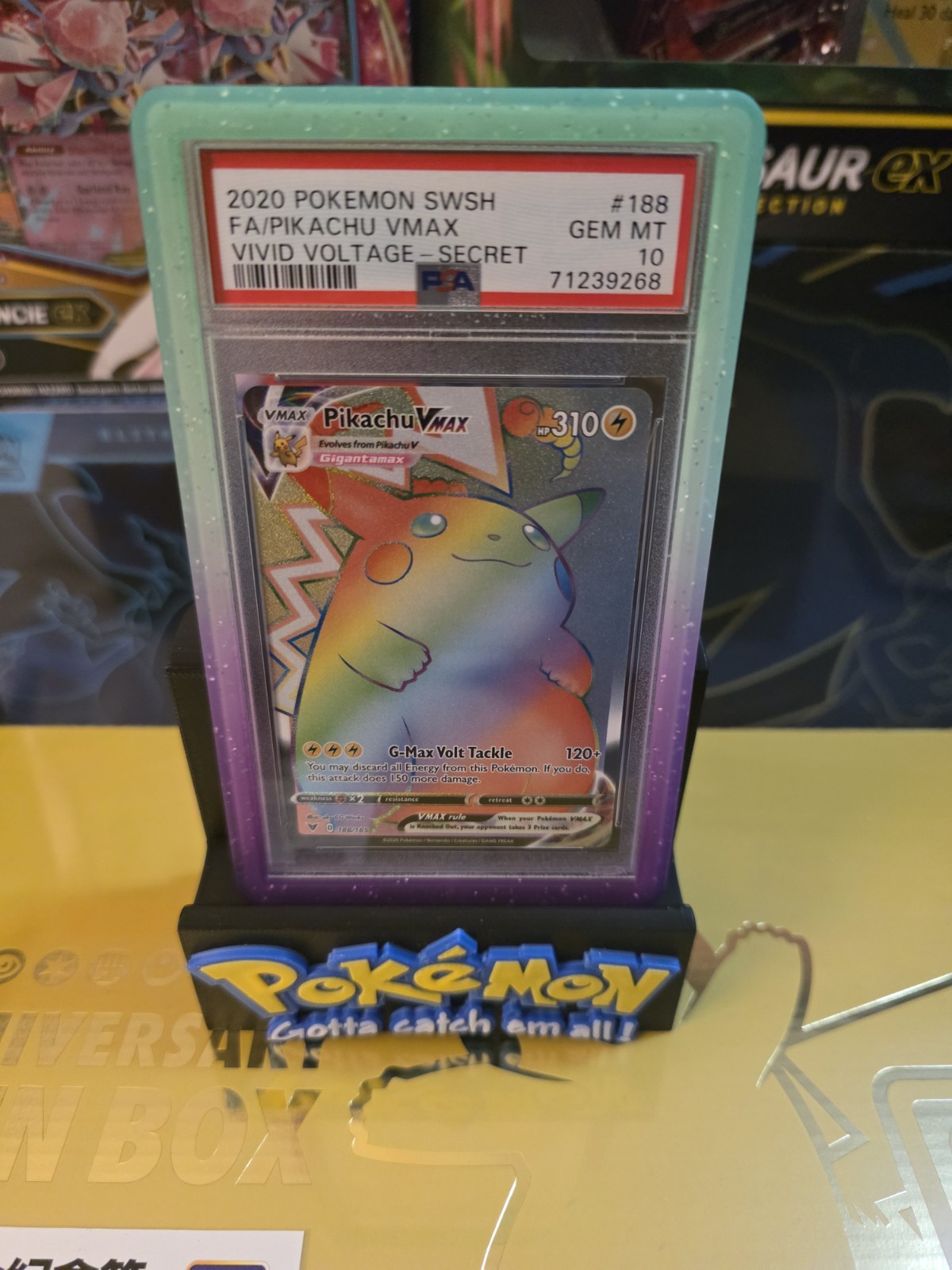 PSA Graded Card Slab Silicone Bumper Guard Protector Skin 23 Variations Pokemon