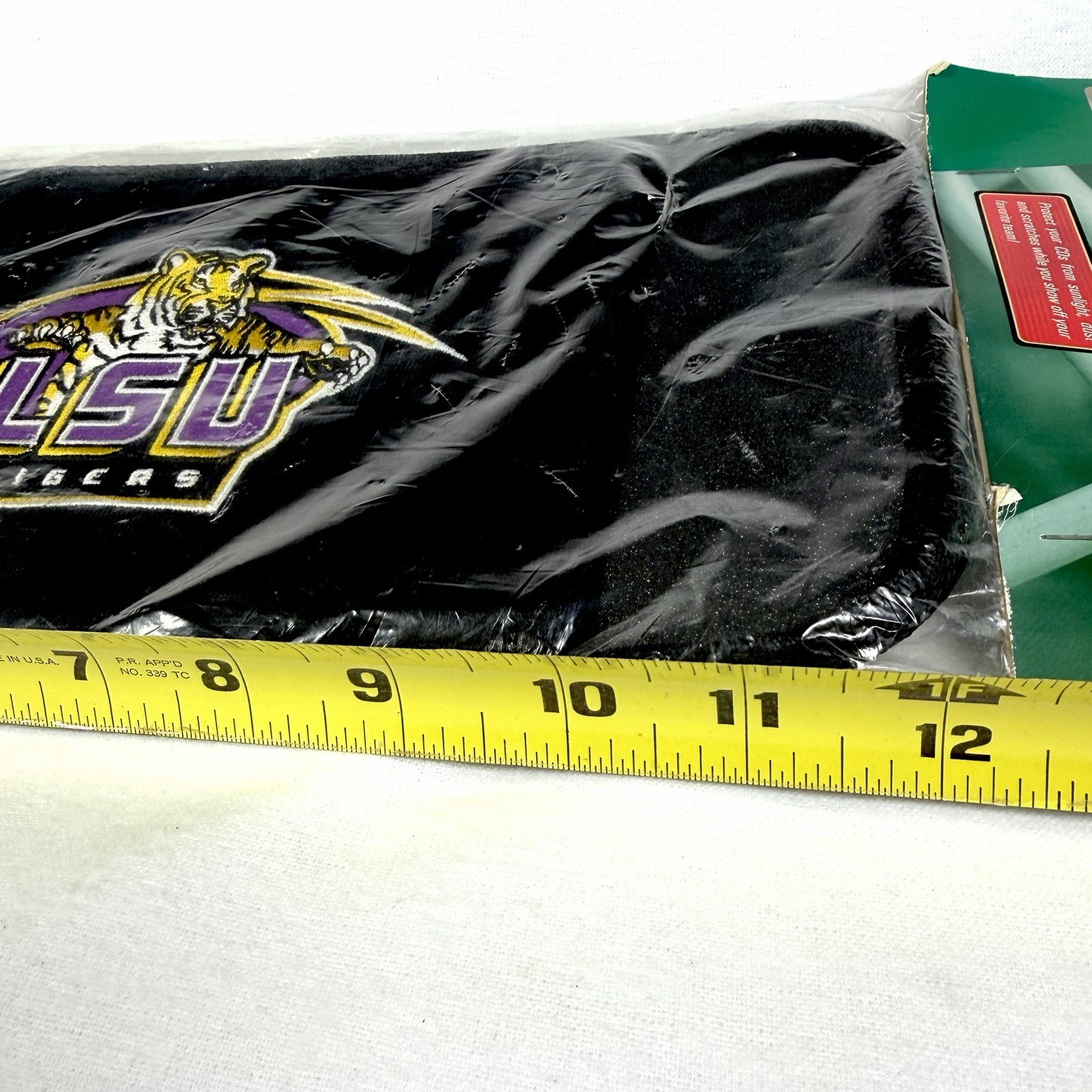 LSU Tigers CD Car Visor Organizer Promark 12 CD Capacity Compact Disc Licensed