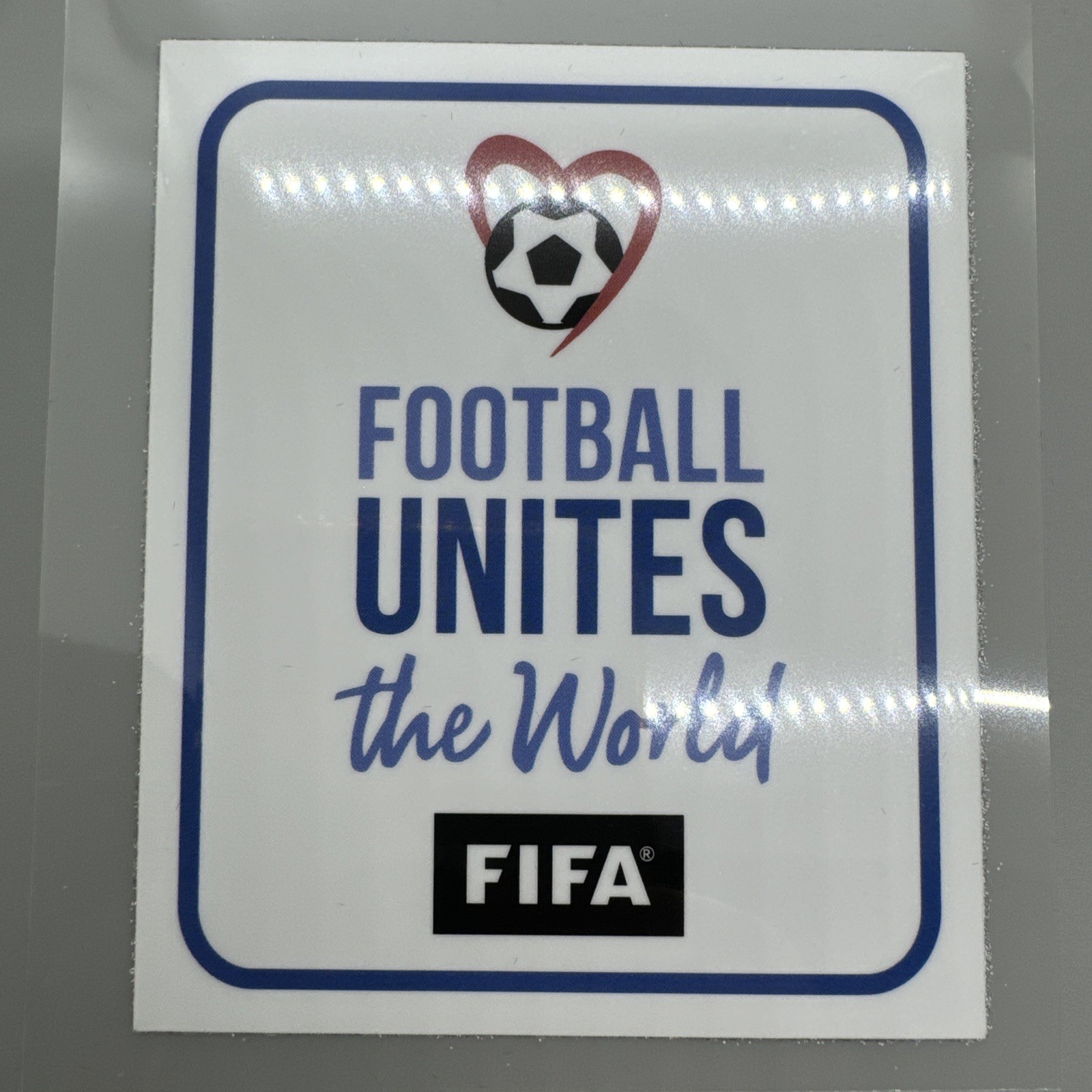 2022 World Cup Qatar Soccer Football White Patch Set Badge Player Issue Size