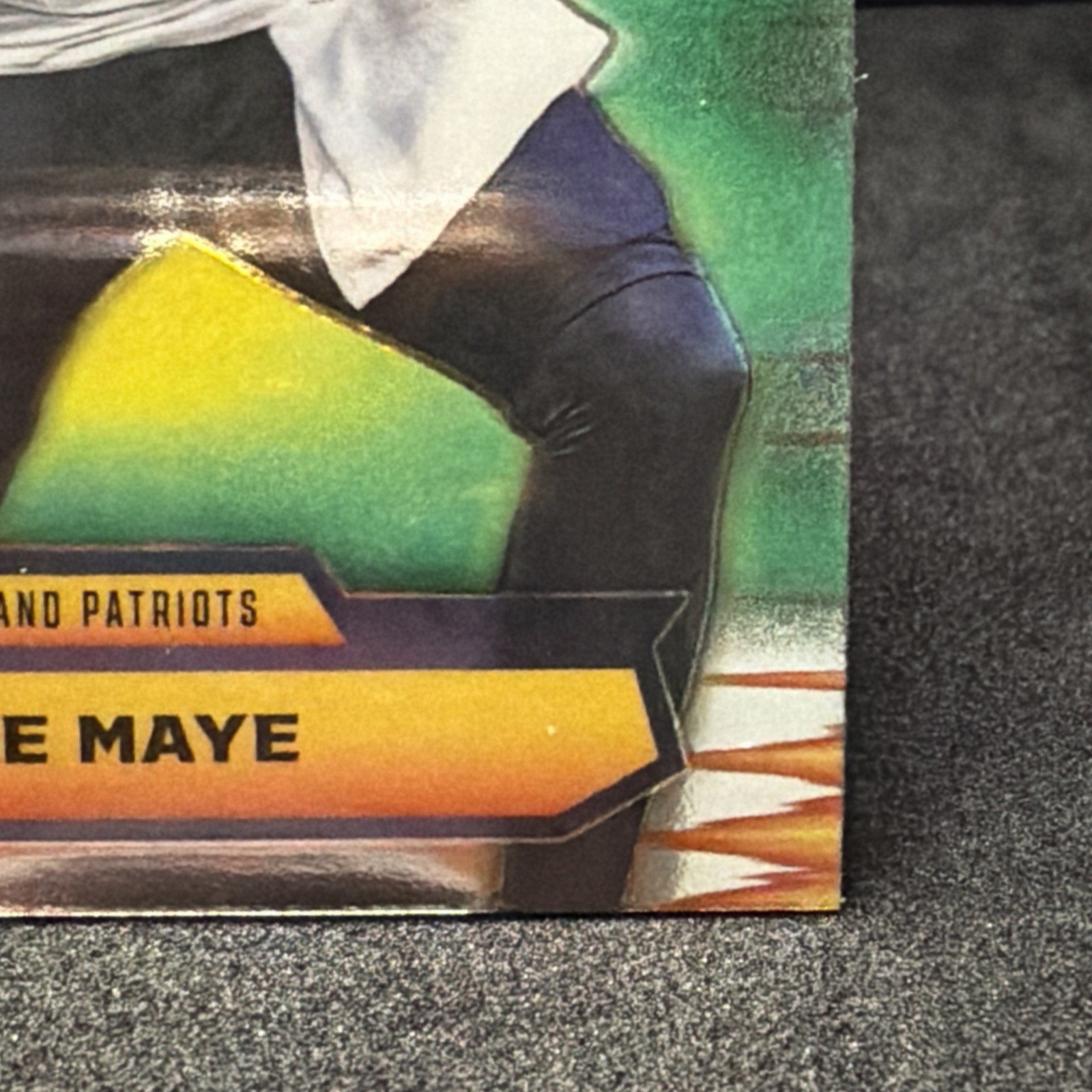 2025 Topps Chrome NFL Drake Maye Power Players Refractor PP-10 Patriots