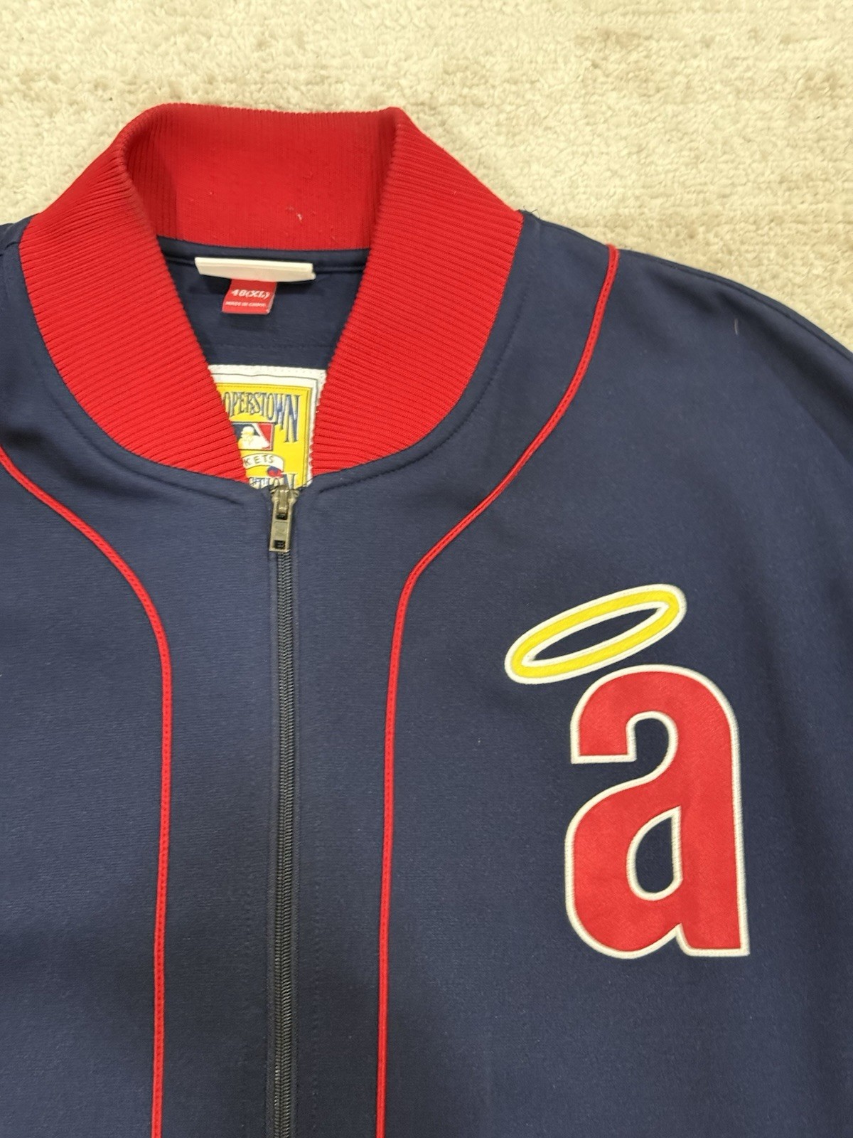 Anaheim California Angels Jacket XL MLB Jacket Baseball Cooperstown Collection