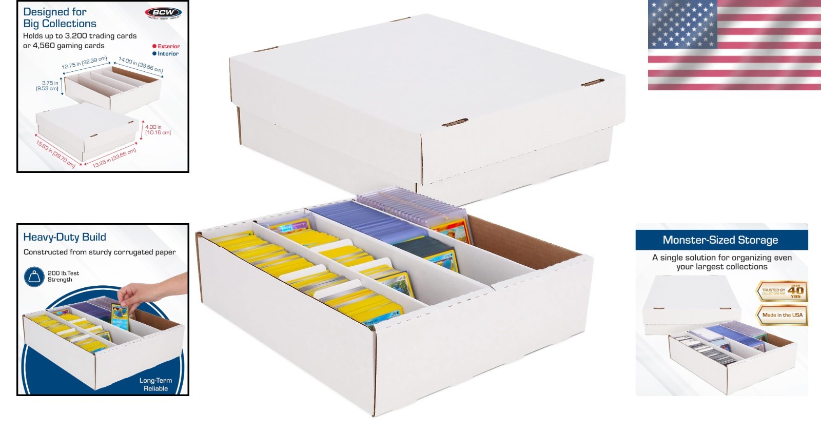 Large Capacity Card Organizer – 3200 Cards