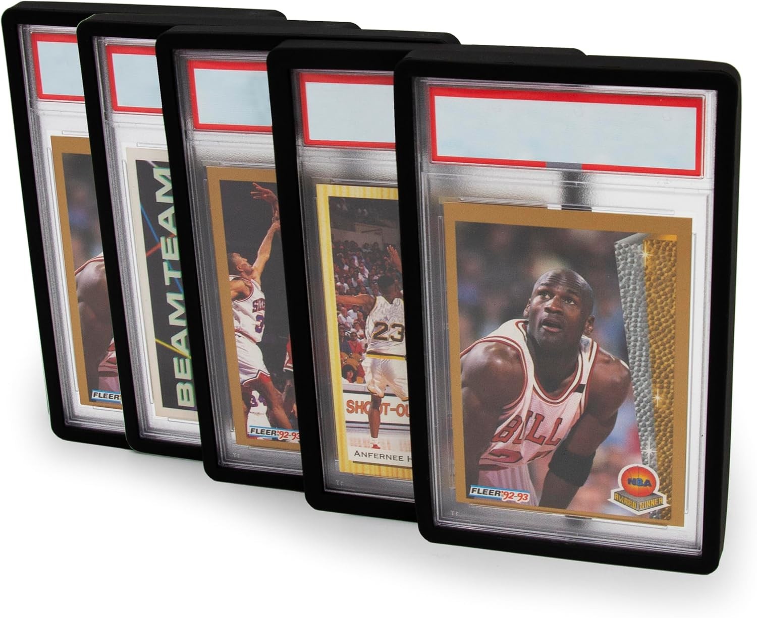5-30x Silicone Bumper Guard Slab Protector Shock Absorption For PSA Graded Cards