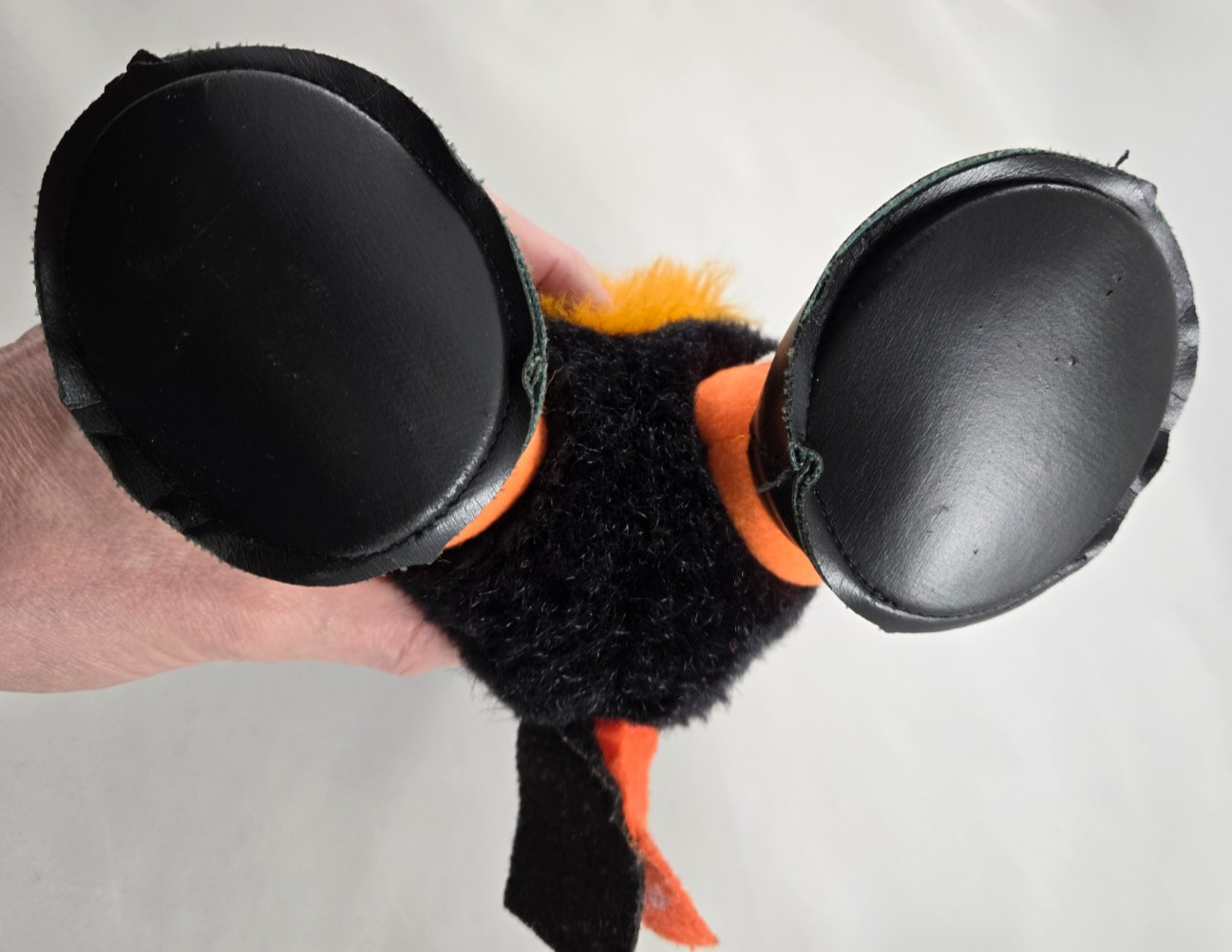 Vintage Baltimore Orioles Mascot Plush 10″ MLB Bird Steven Smith 1990s Hat 10in