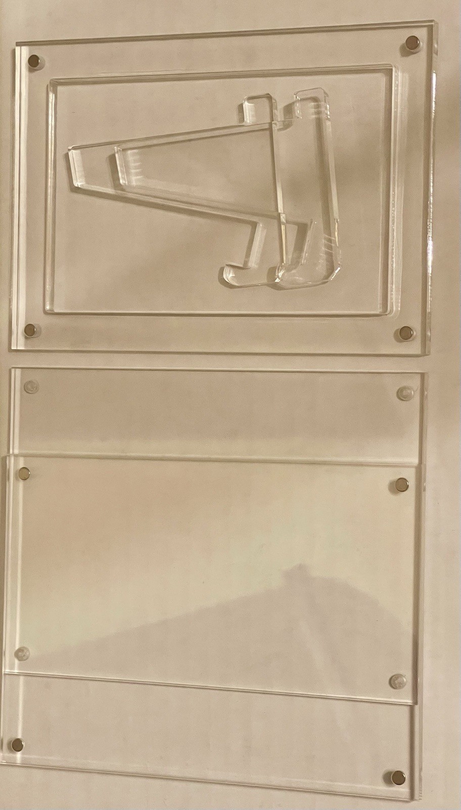 (5) Clear Acrylic Holder Display Tall Boy Pack, Wax Pack, 35pt Holder, PSA slab