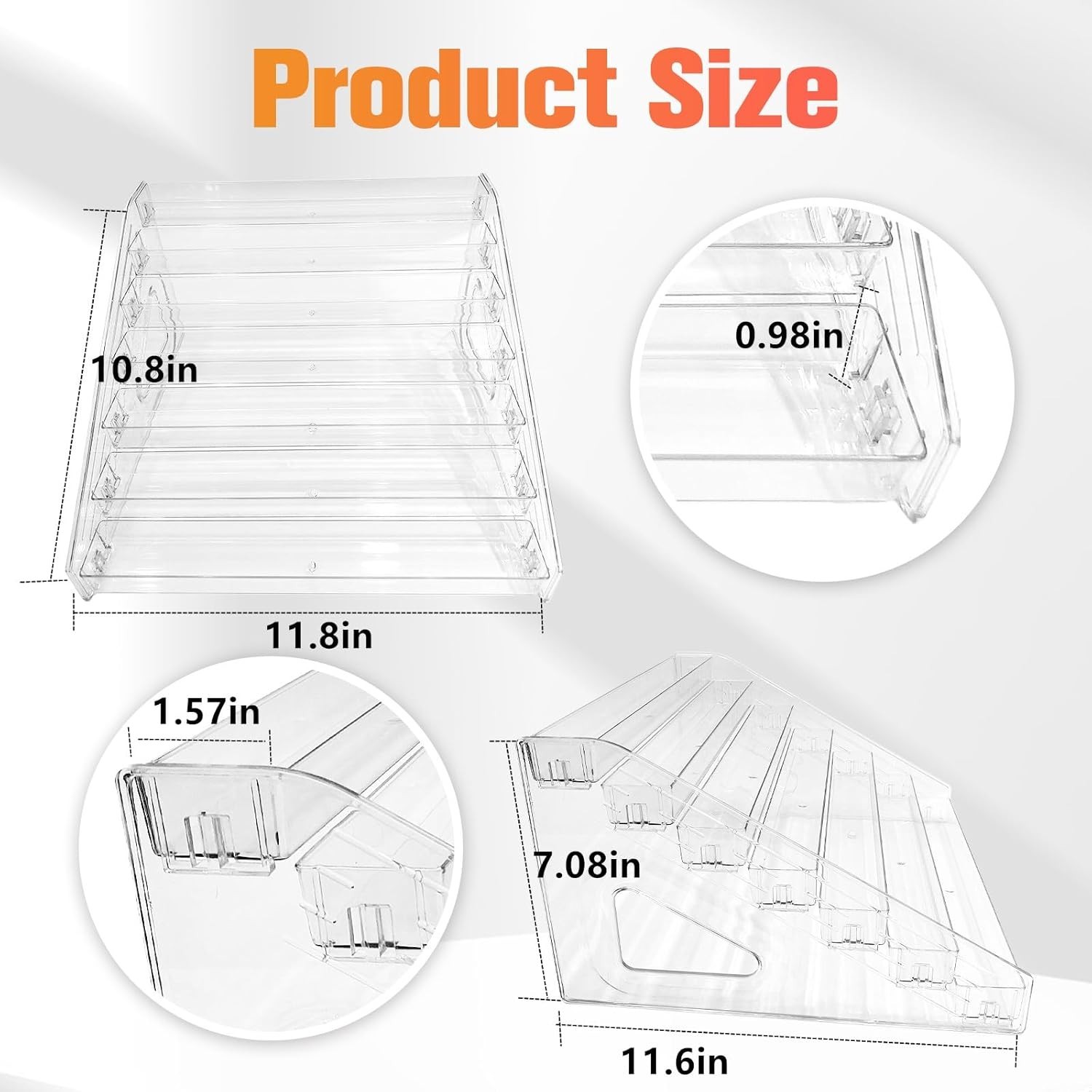 Trading Card Display Stand, 7 Tier Vertical Holder for Baseball Basketball Sport
