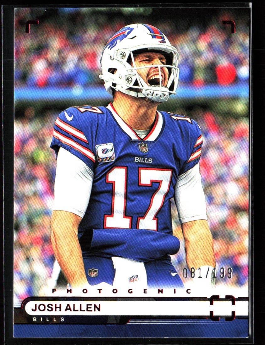 2022 Panini Chronicles – Photogenic Josh Allen #PH-1 Red /199