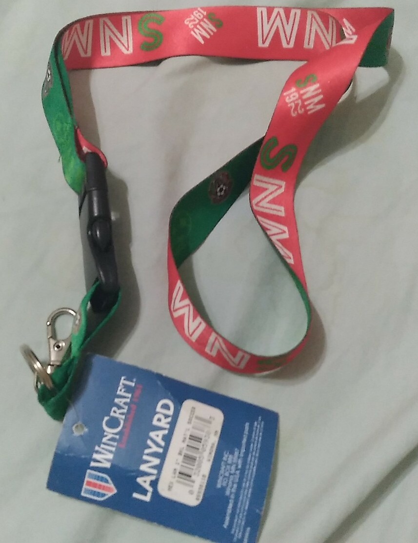 Mexico Soccer Lanyard 1×17 Inches Detachable Buckle Futbol