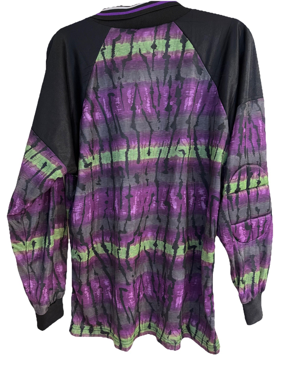 Soccer Goalie Jersey Uniform Futbol Sport Sz M Athletic Activewear Padded Elbows