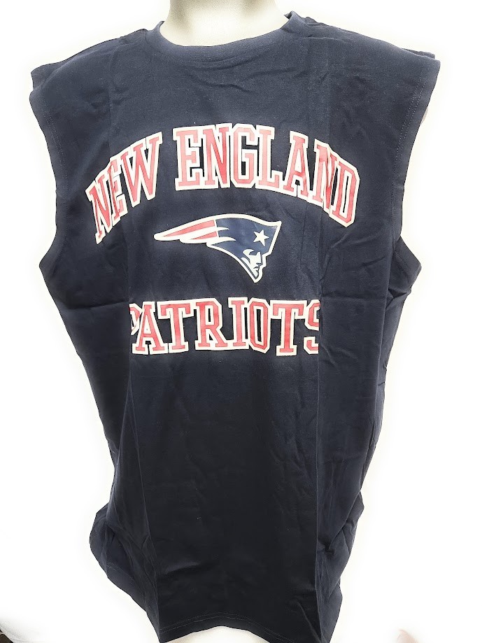 Mens Fanatics New England Patriots Football Big & Tall NFL Muscle Tank Tee Shirt