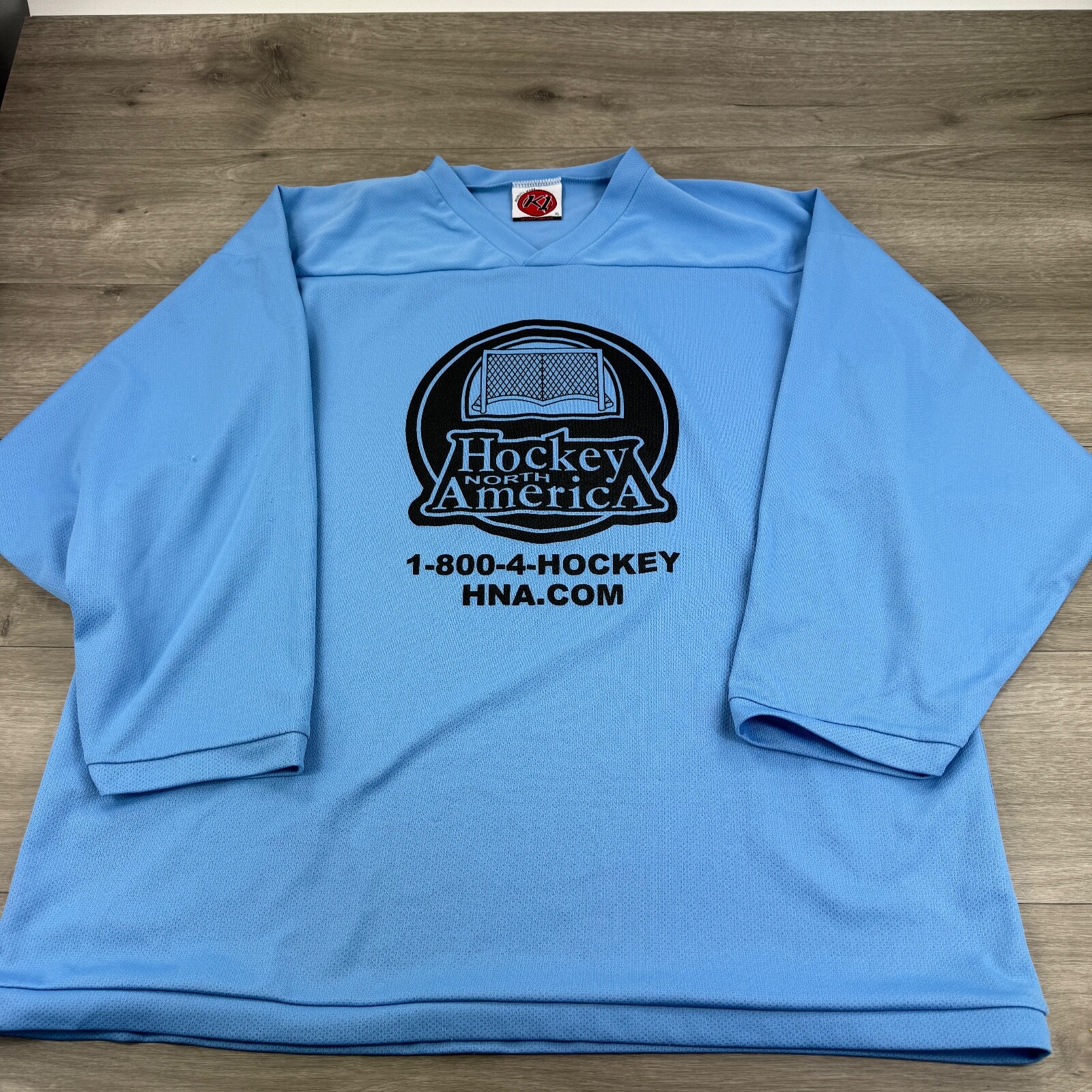 VTG K1 Sportswear Hockey North America Jersey Baby Blue XL #11