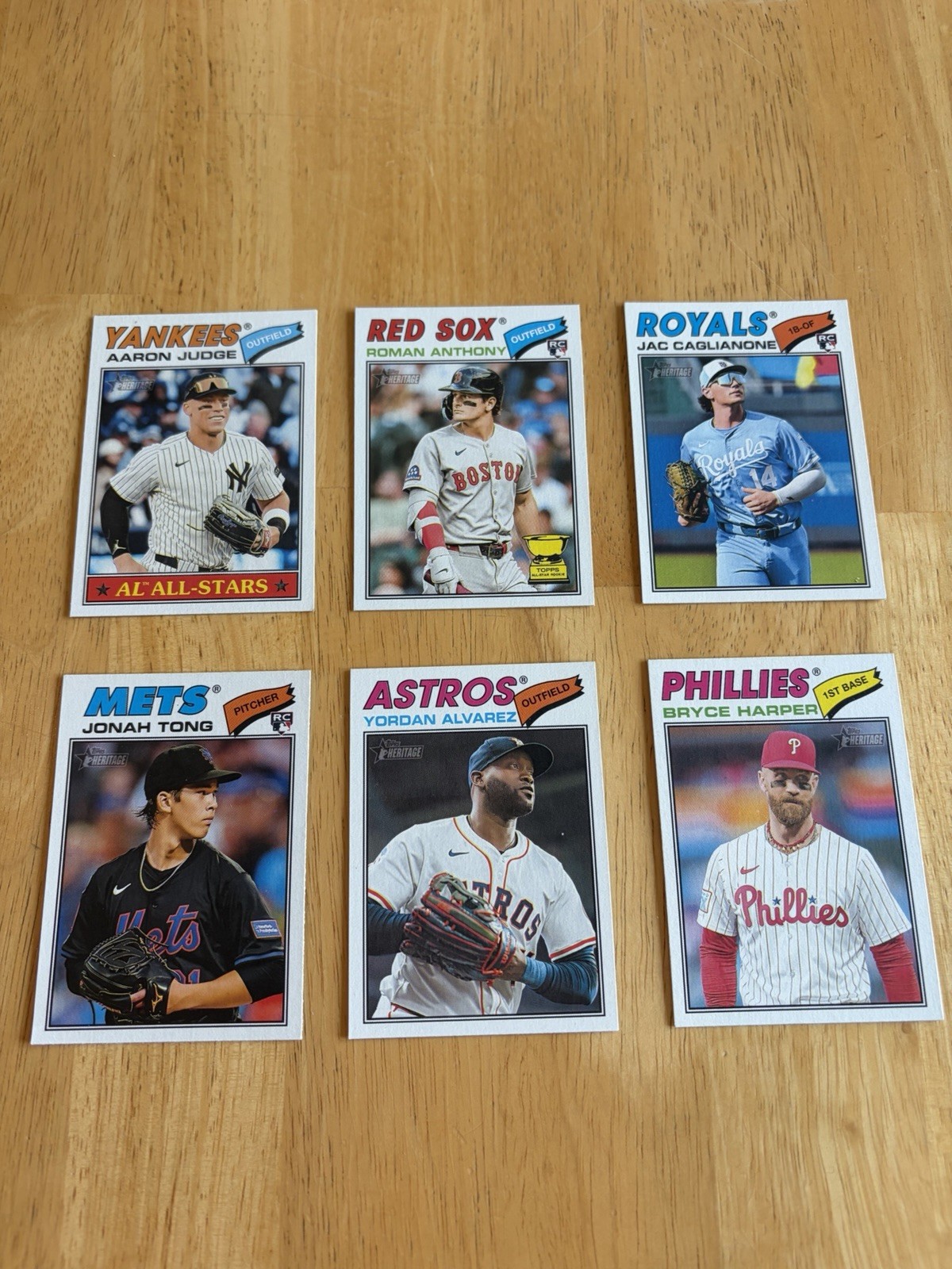 2026 Topps Baseball Heritage Lot, Pick any 10 from 1-200, 10/$5, FREE SHIPPING