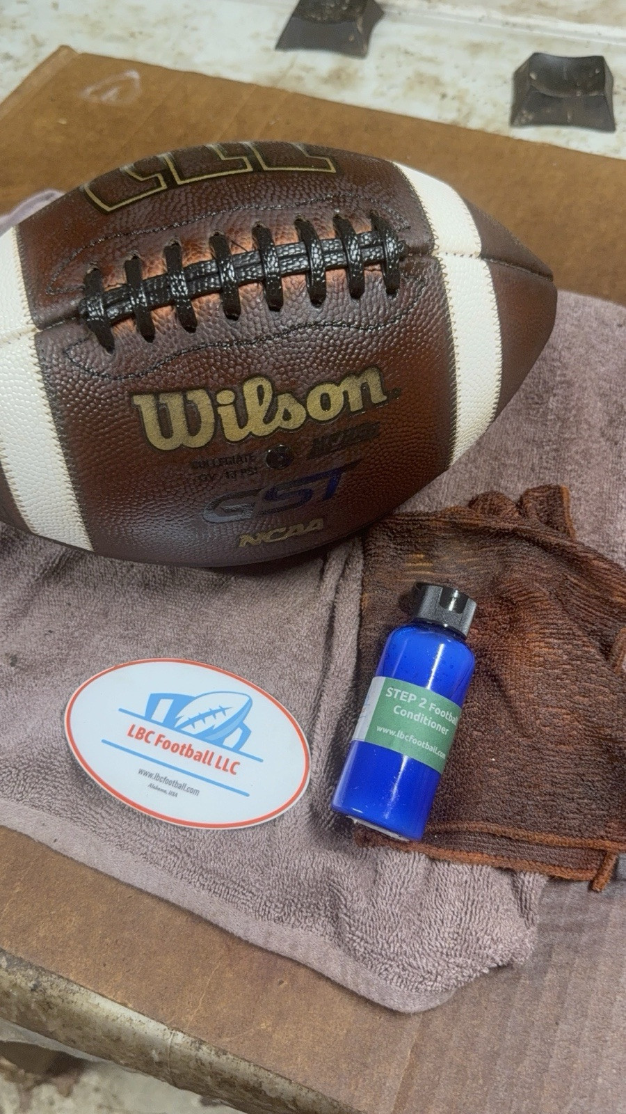 LBC Football DIY Game Prep Complete Kit 2.0 New and Improved – Mud Tack Brush