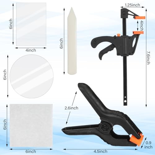 52 Pcs Trade Card Flattening Kit Sports Card Repair Care Cleaning Tools