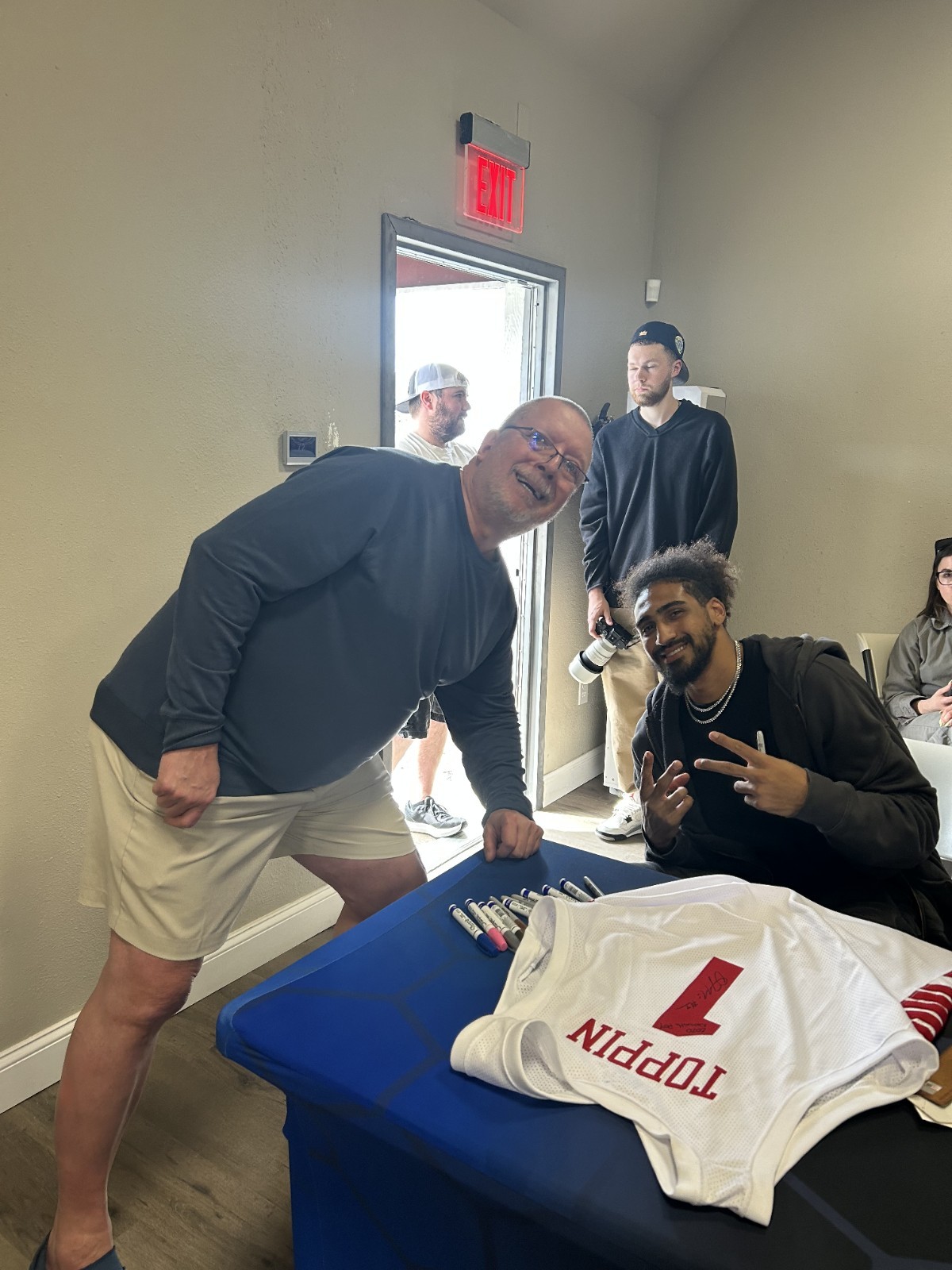 Obi Toppin Autographed Dayton Flyers Jersey