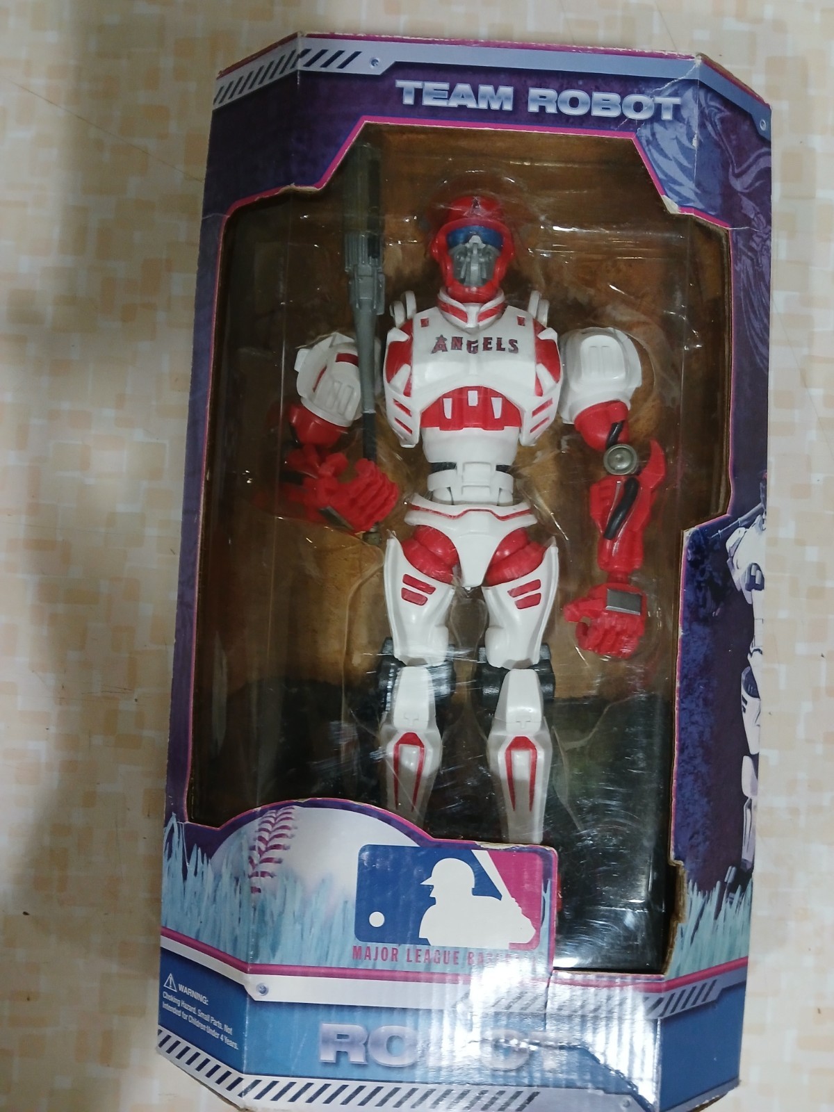 Angels Team Robot Action Figure MLB Baseball Collectible
