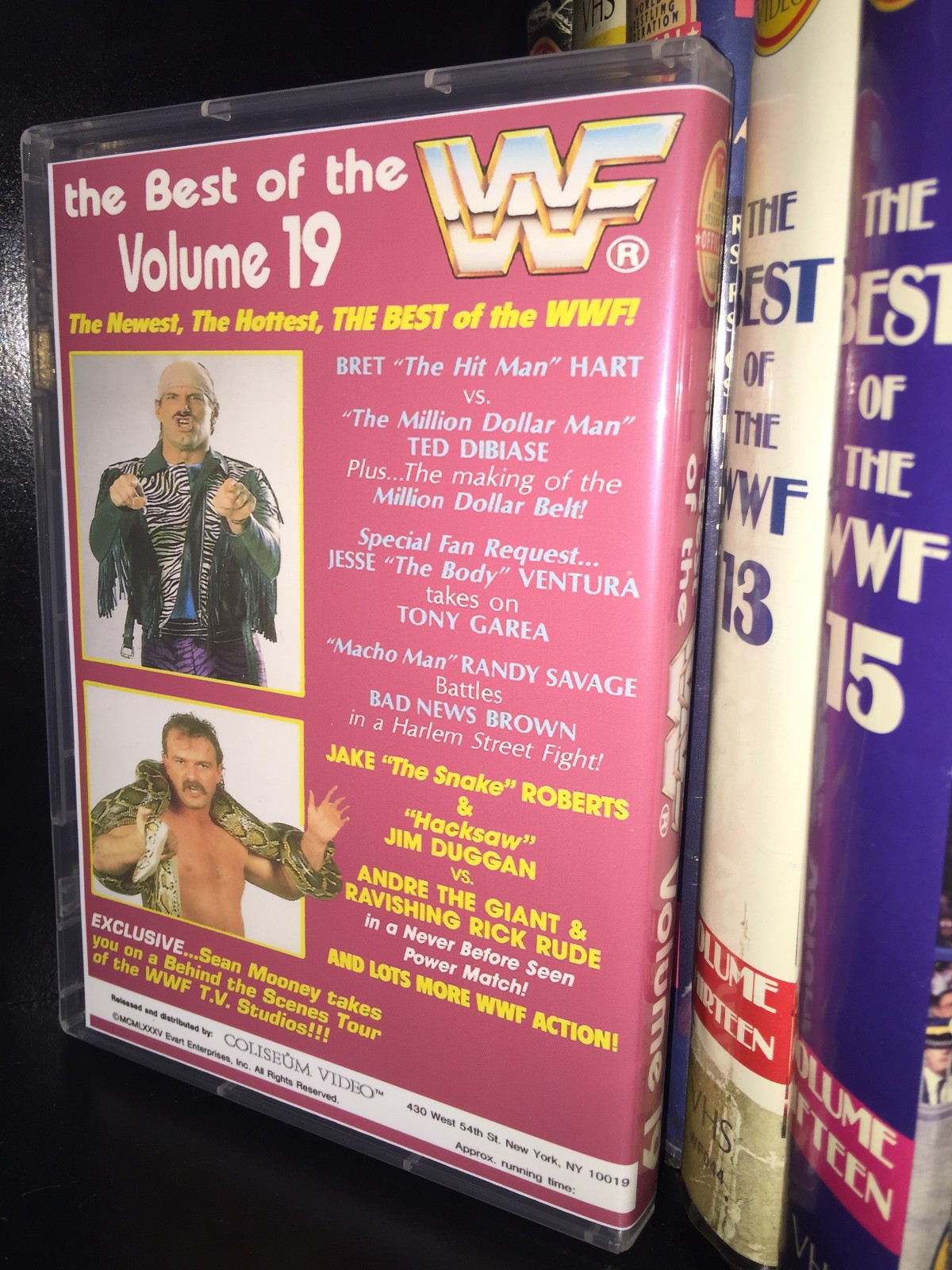 BEST OF THE WWF DVD Lot – Coliseum Video 6 DVDs – FREE SHIPPING wwe wcw