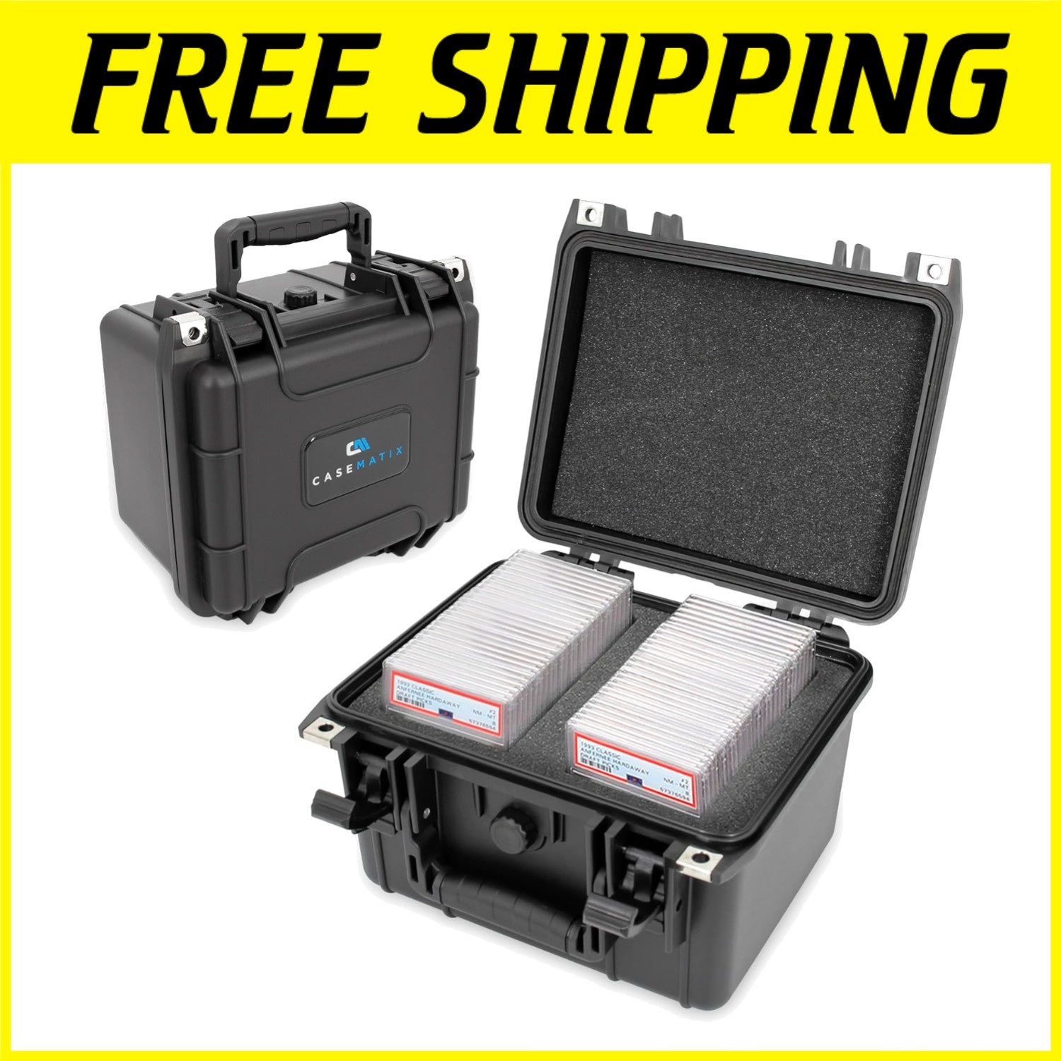 Crushproof Card Container with Dividers^*-