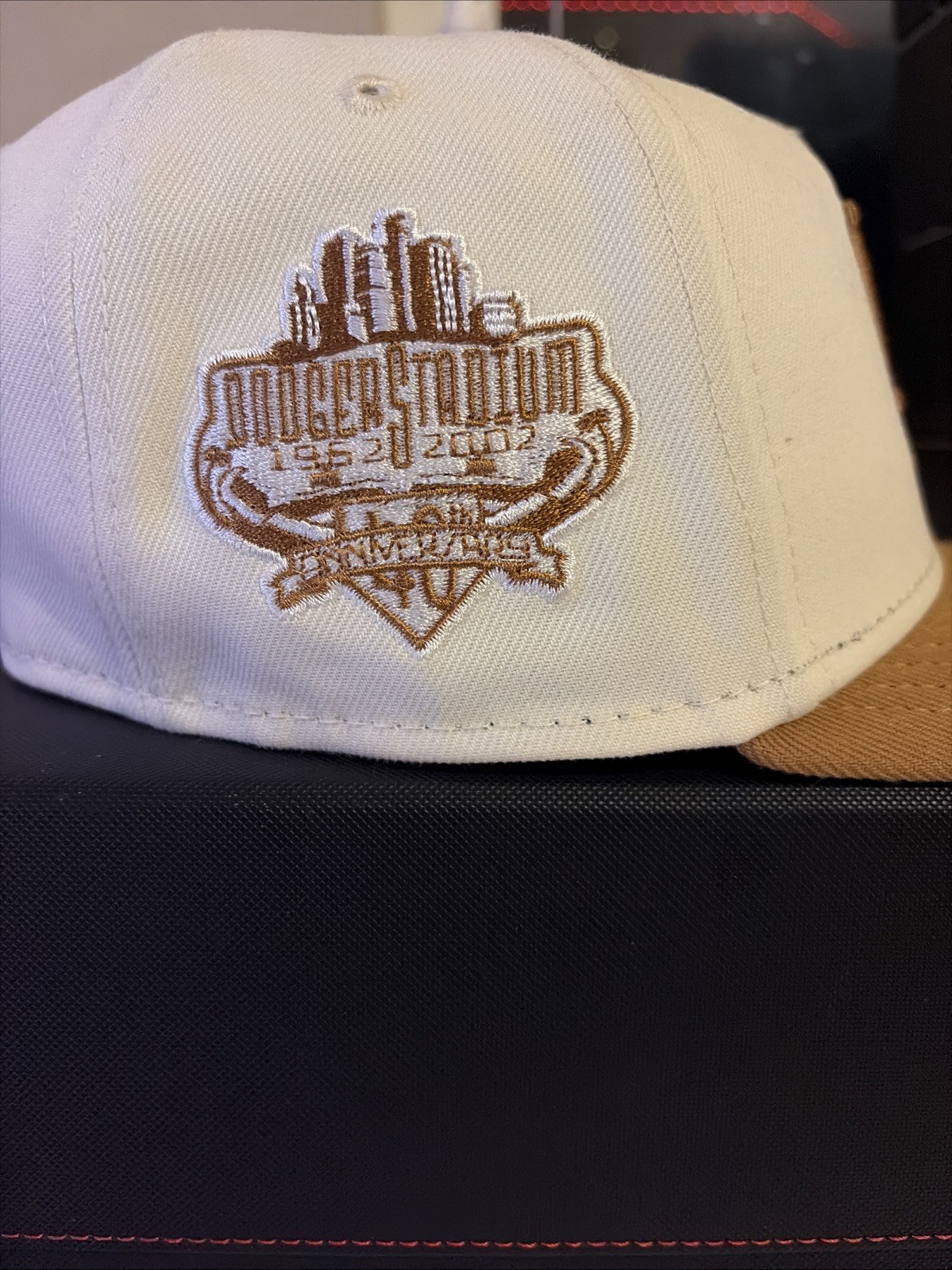 DODGERS TAN SNAPBACK ONE SIZE FITS MOST
