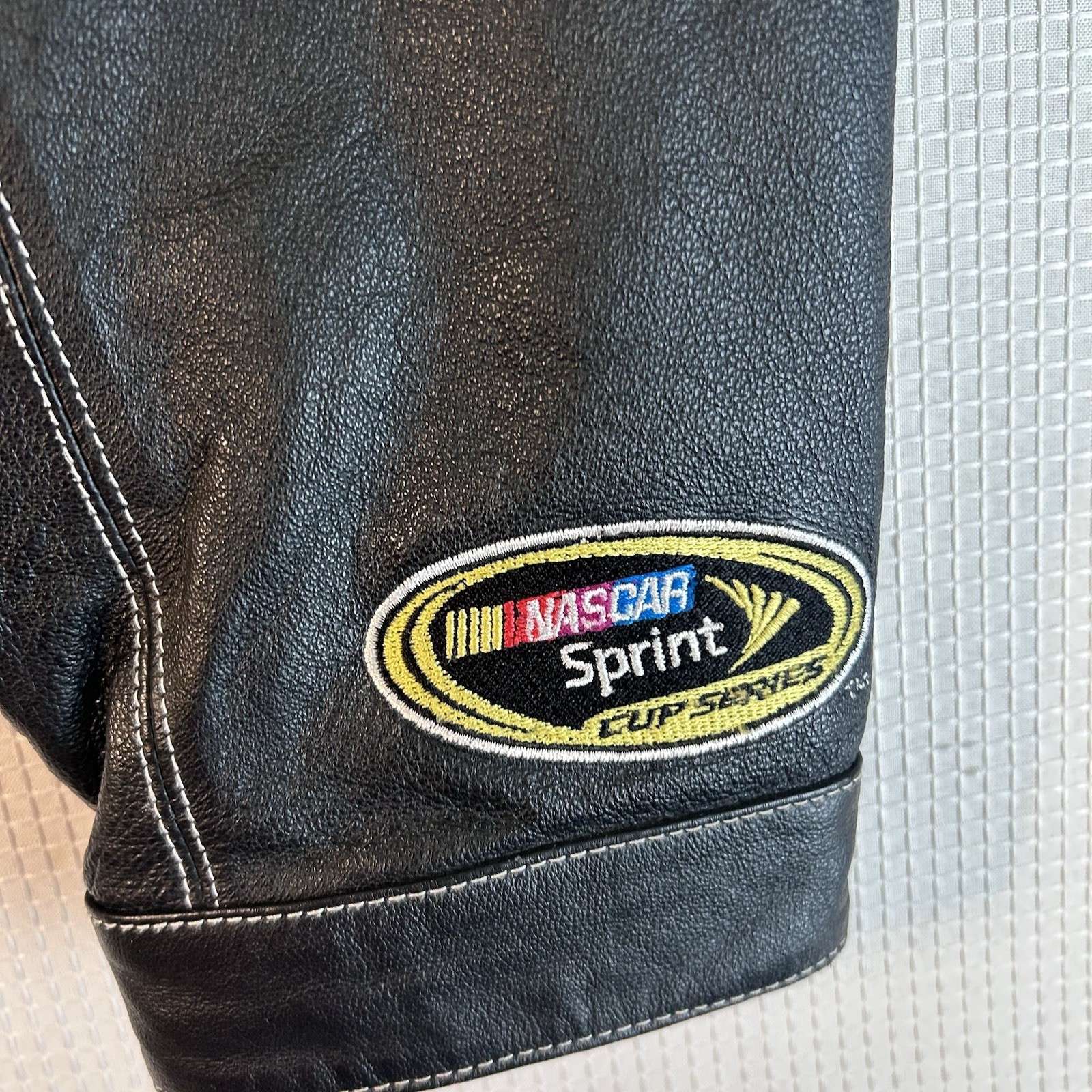 Wilsons Leather NASCAR Dale Earnhardt Jr. #88 Jacket Black/Green-Medium