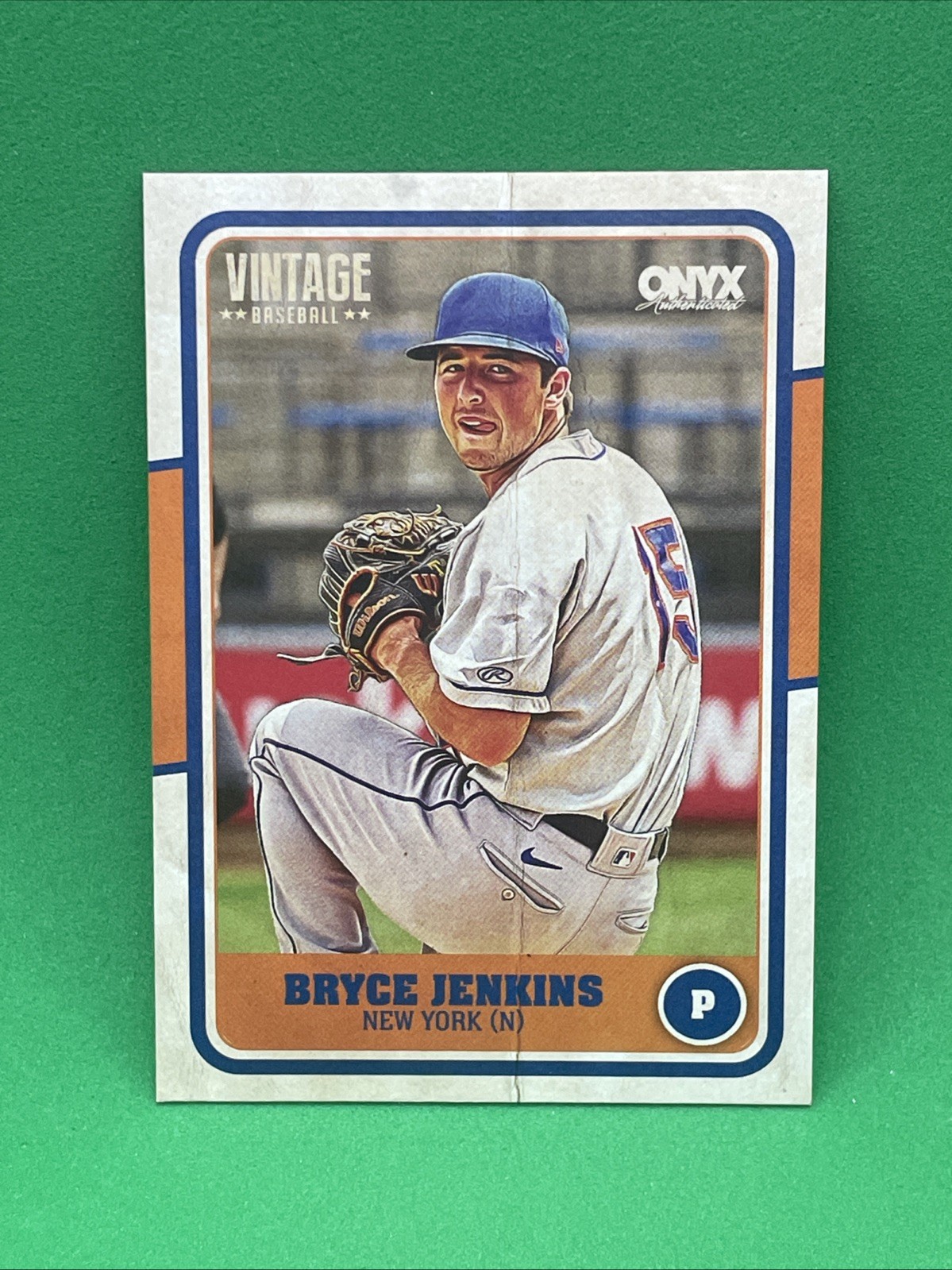 BRYCE JENKINS 2025 Onyx Vintage BASE CARD Mets