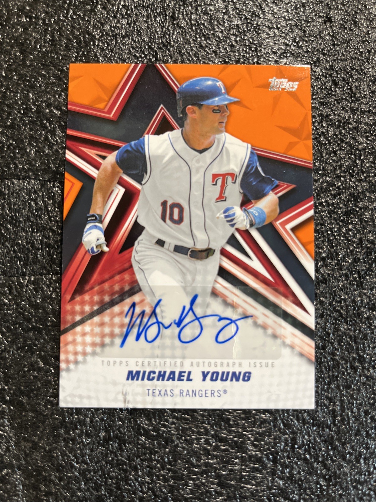 Topps 2026 Baseball Michael Young Baseball Stars Auto /25 #BSA2-MY Rangers