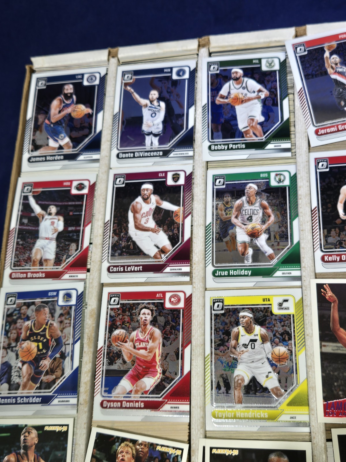 5500+ Sports Card Lot Monster Box NFL NBA MLB Unsearched Prizm Optic Chrome Lot