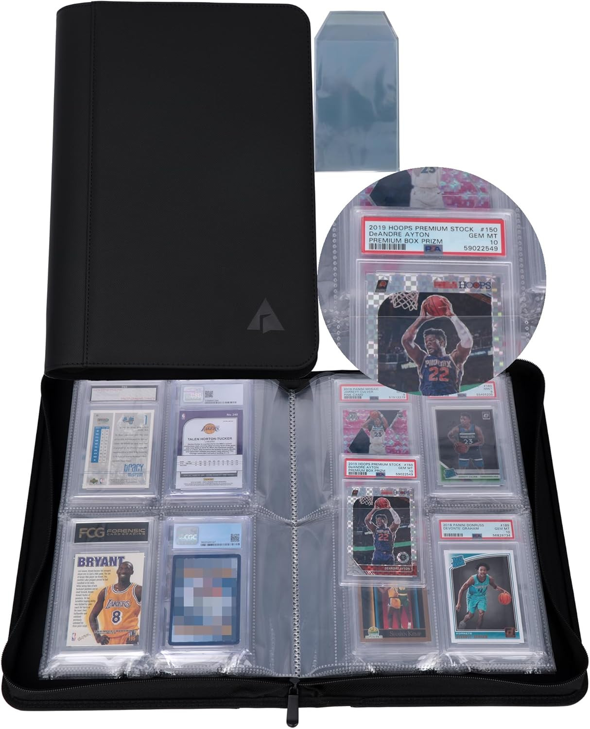 Psa-Sized Slab Binder, Graded Card Binder Fit 40 PSA Slabs Includes 40 Psa-Sized