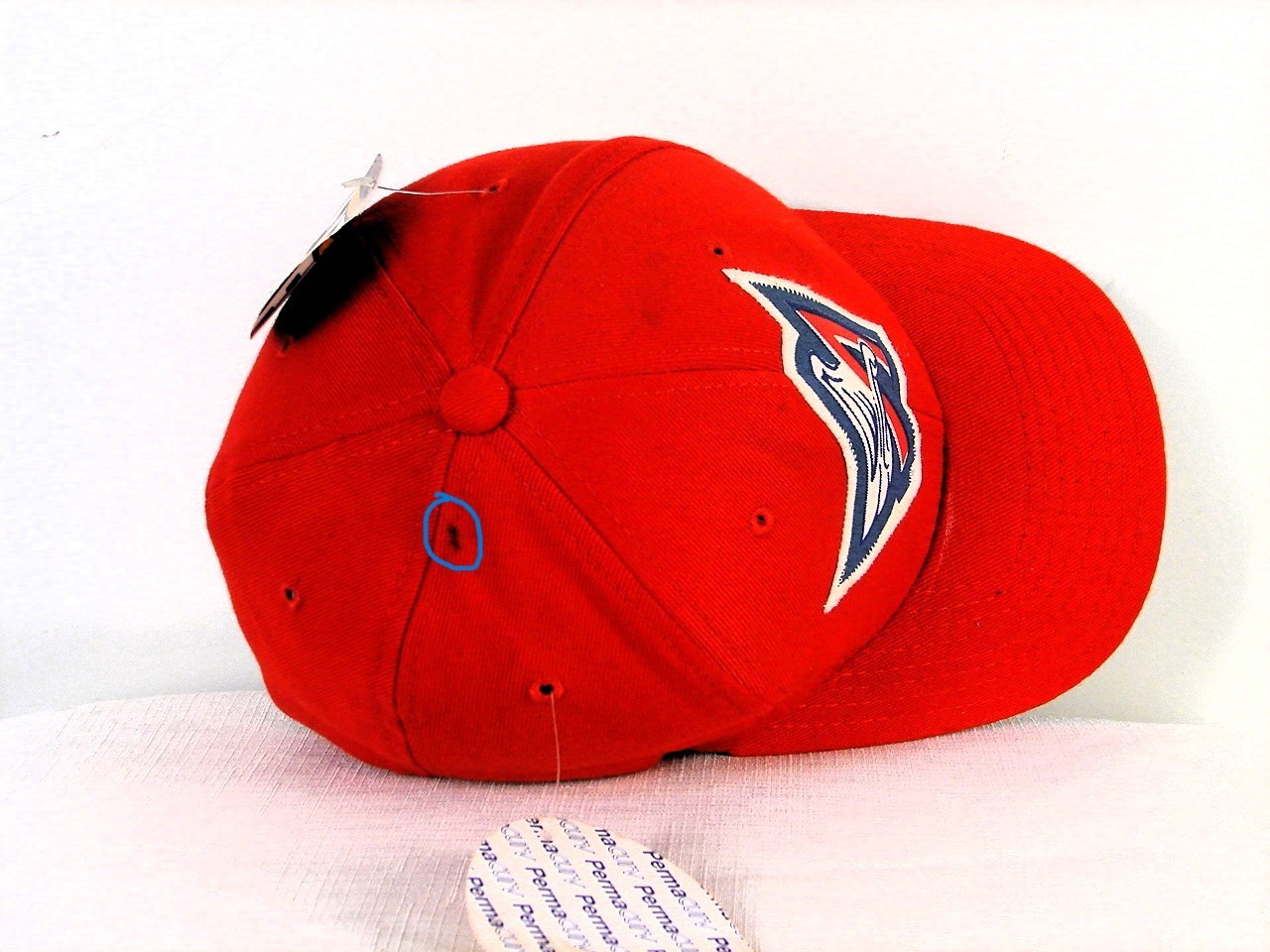 Vintage Anaheim Angels Yupoong Red FlexFit Hat NWT
