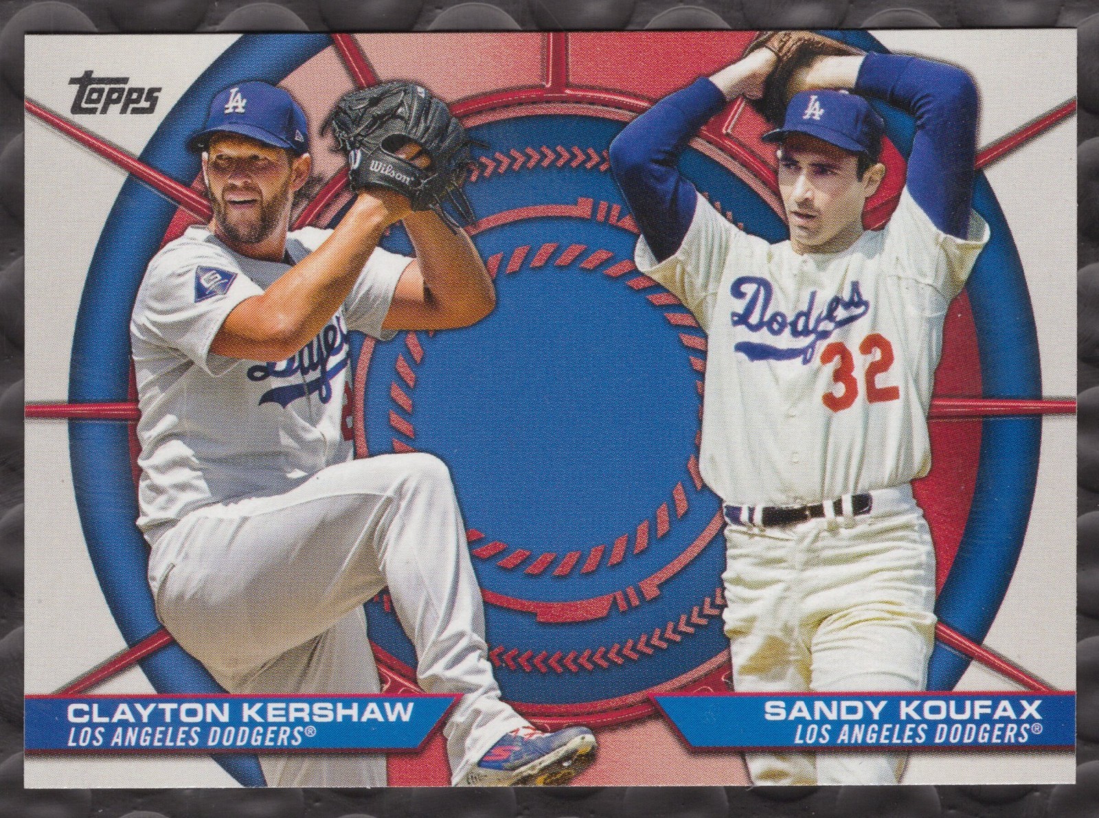 2025 Topps Series 2 – Dynamic Duos Clayton Kershaw, Sandy Koufax #DD-8 Dodgers