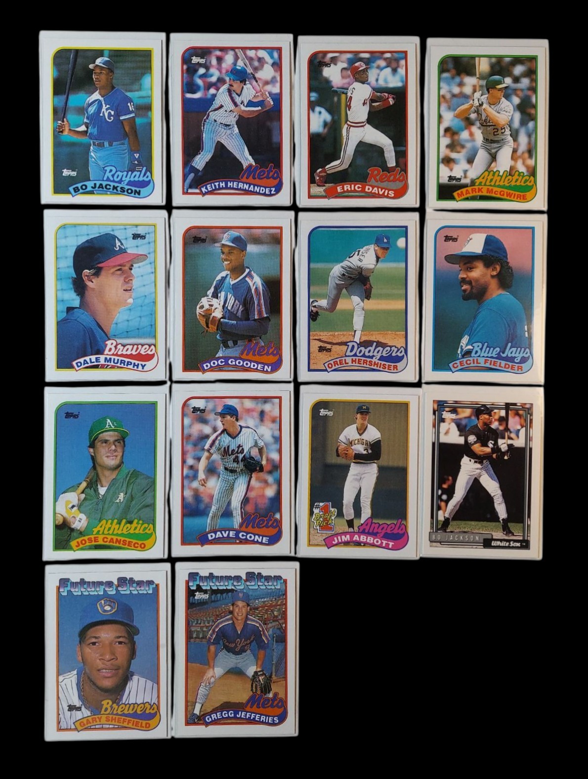 junk wax HALL OF FAMERS 286 Cards • 1989-92 • NRMT-MINT