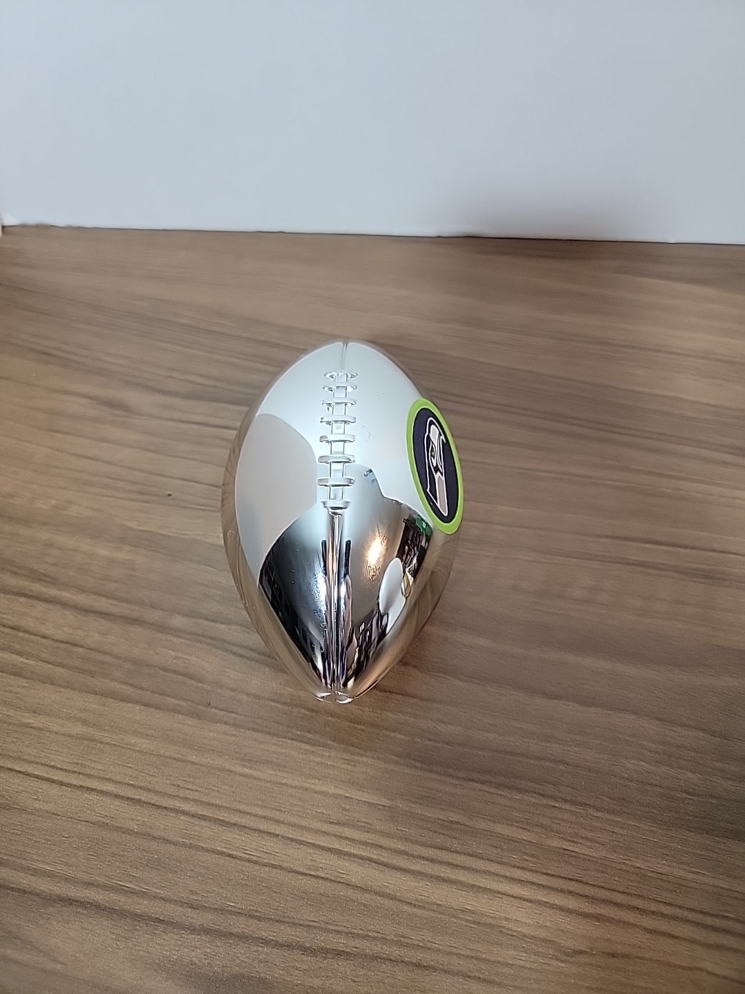 Seattle Seahawks Bradford Exchange Levitating Revolving Football No Stand RARE