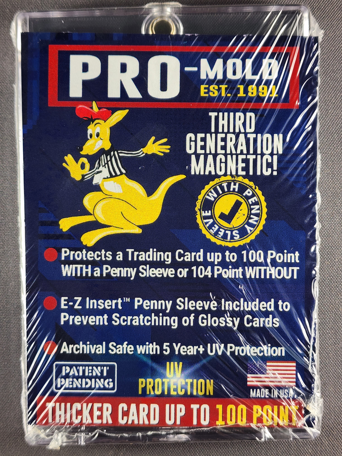 10x Pro Mold MH100SAB 3rd Gen w/ Sleeve 100pt Magnetic Card Holder One Touch