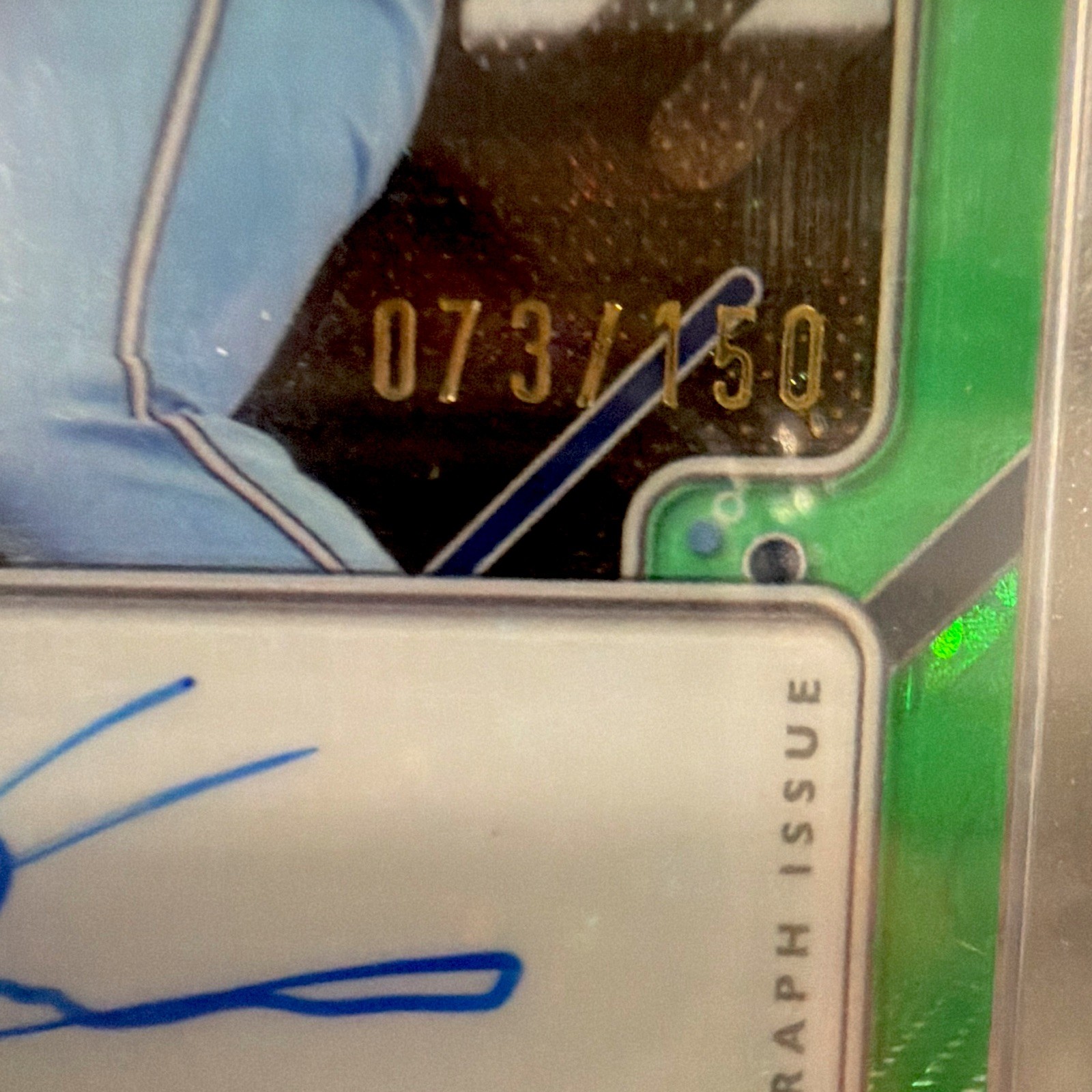 2025 Pristine Leo Jimenez Pristine Autographs Green /150 & Base verison PA-LJ