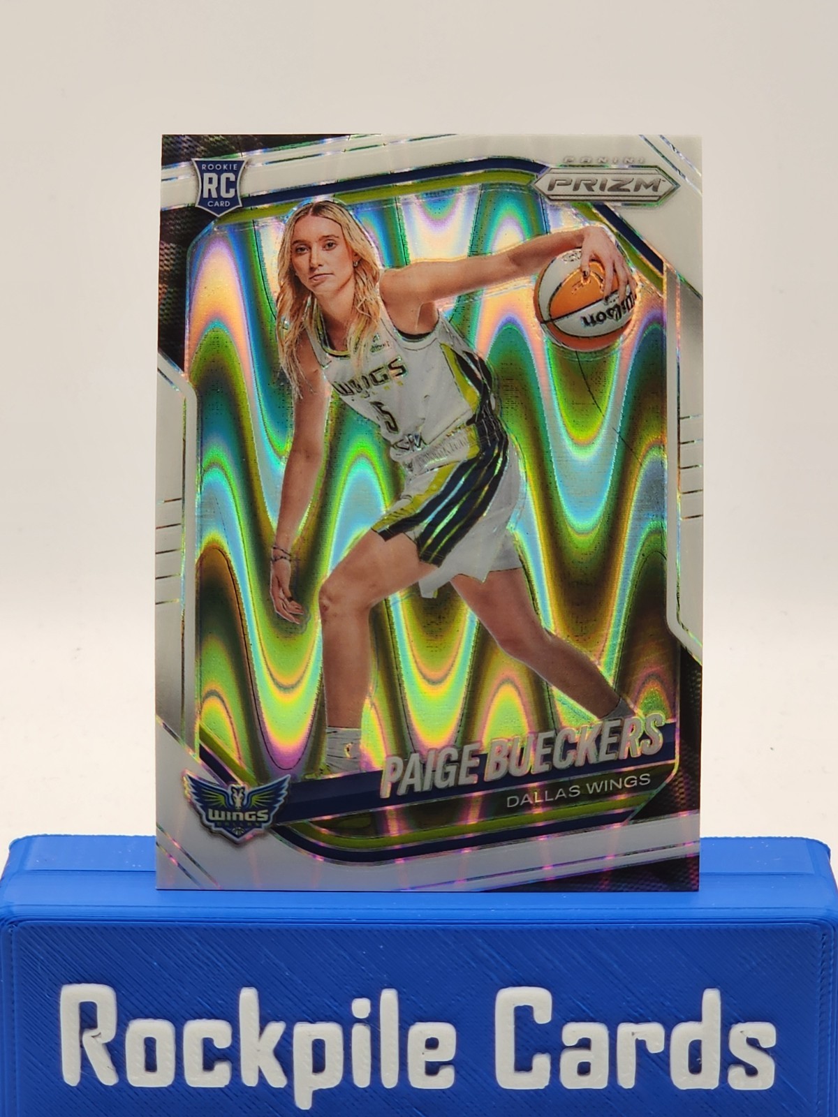 2025 Panini Prizm WNBA – Variation Paige Bueckers #147 White Seismic Prizm (RC)