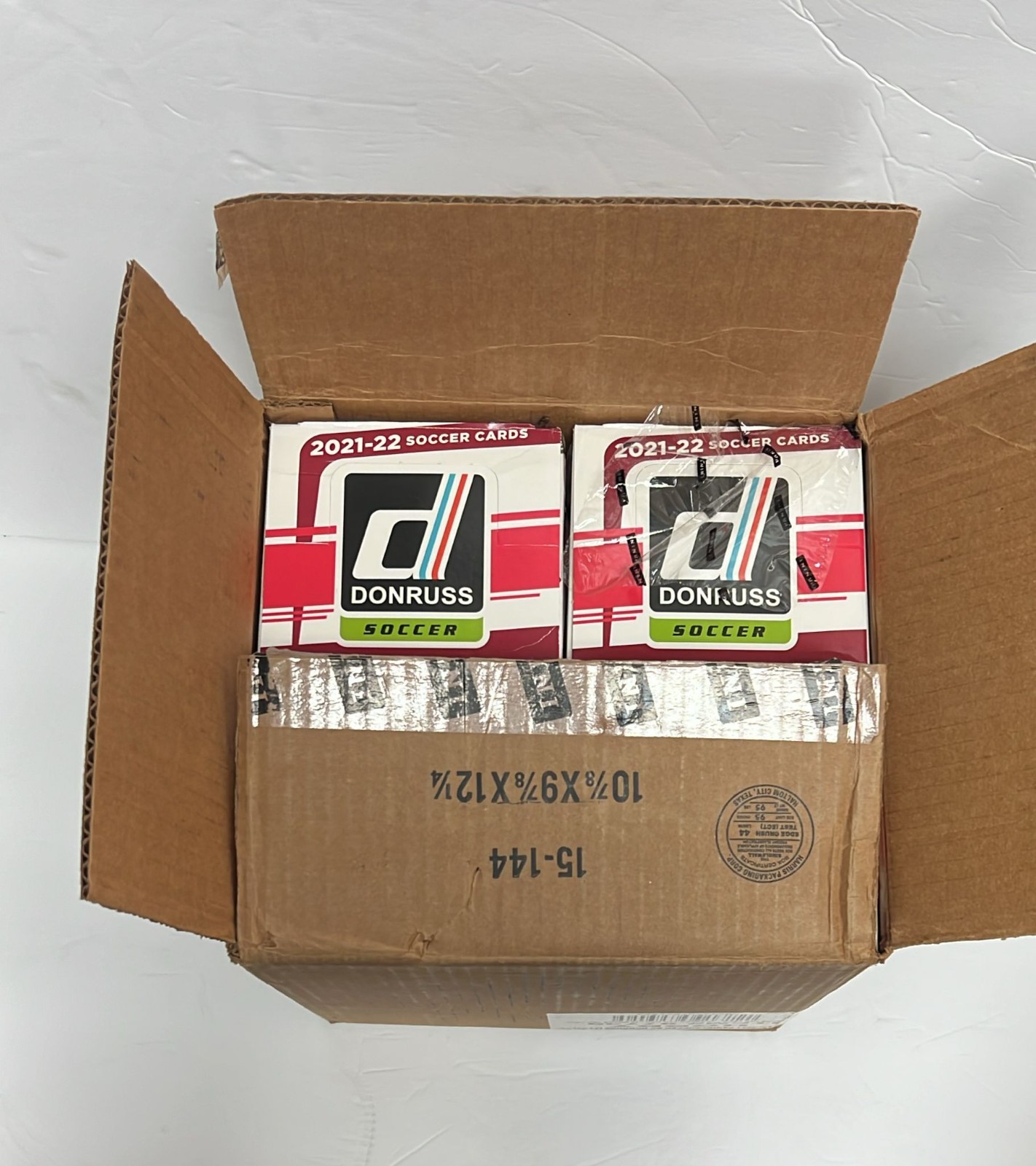 2021-22 Panini Donruss Soccer Hobby Box – 12 Packs Unsealed Box Packs Intact
