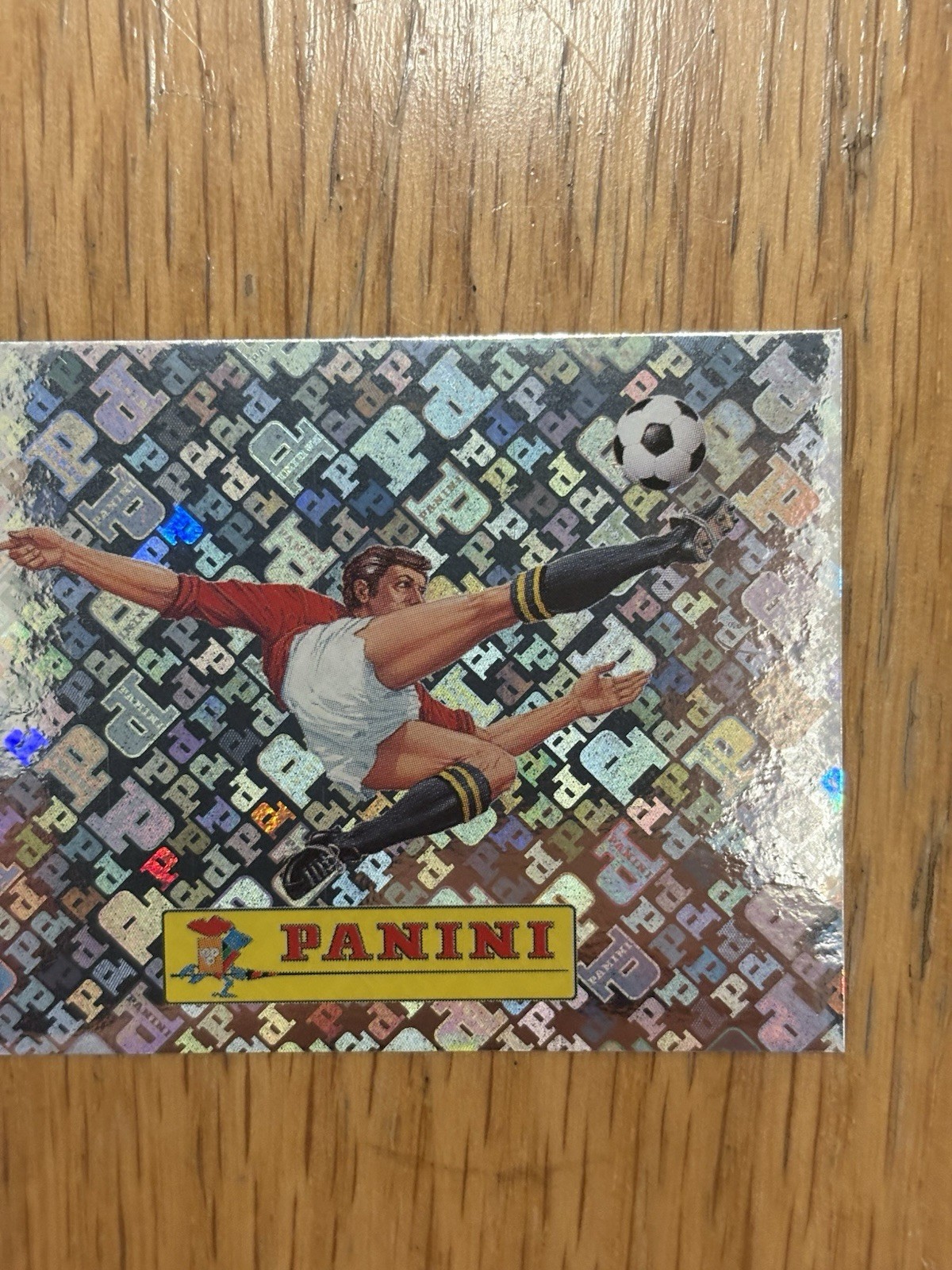 2026 Panini World Cup Sticker #00 Bicycle Kick Silver Logo Foil Silver SSP