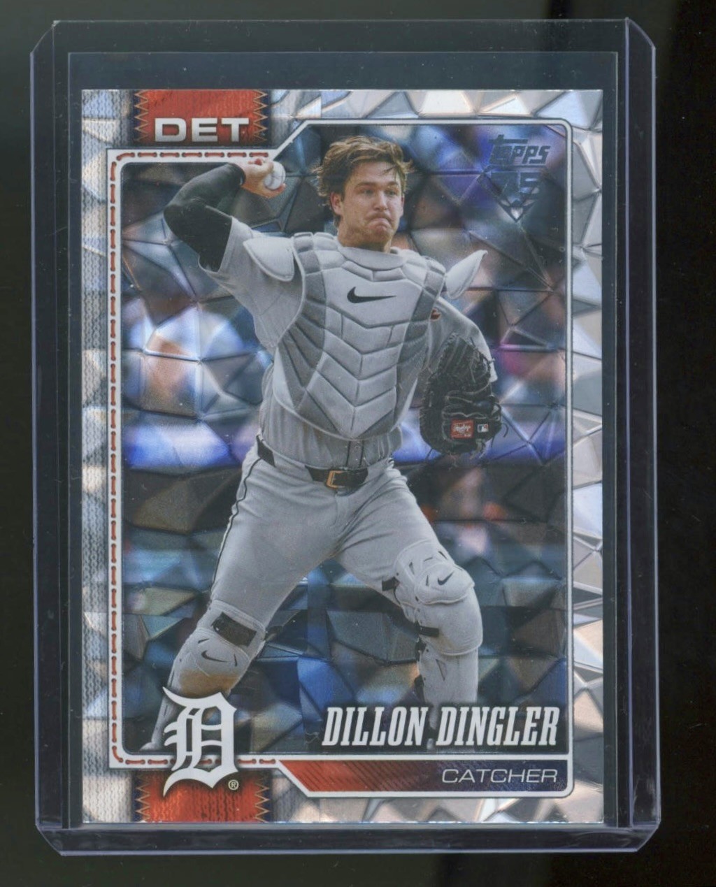 Dillon Dingler 2026 Topps Series 2 Diamante Foil Tigers Card #351