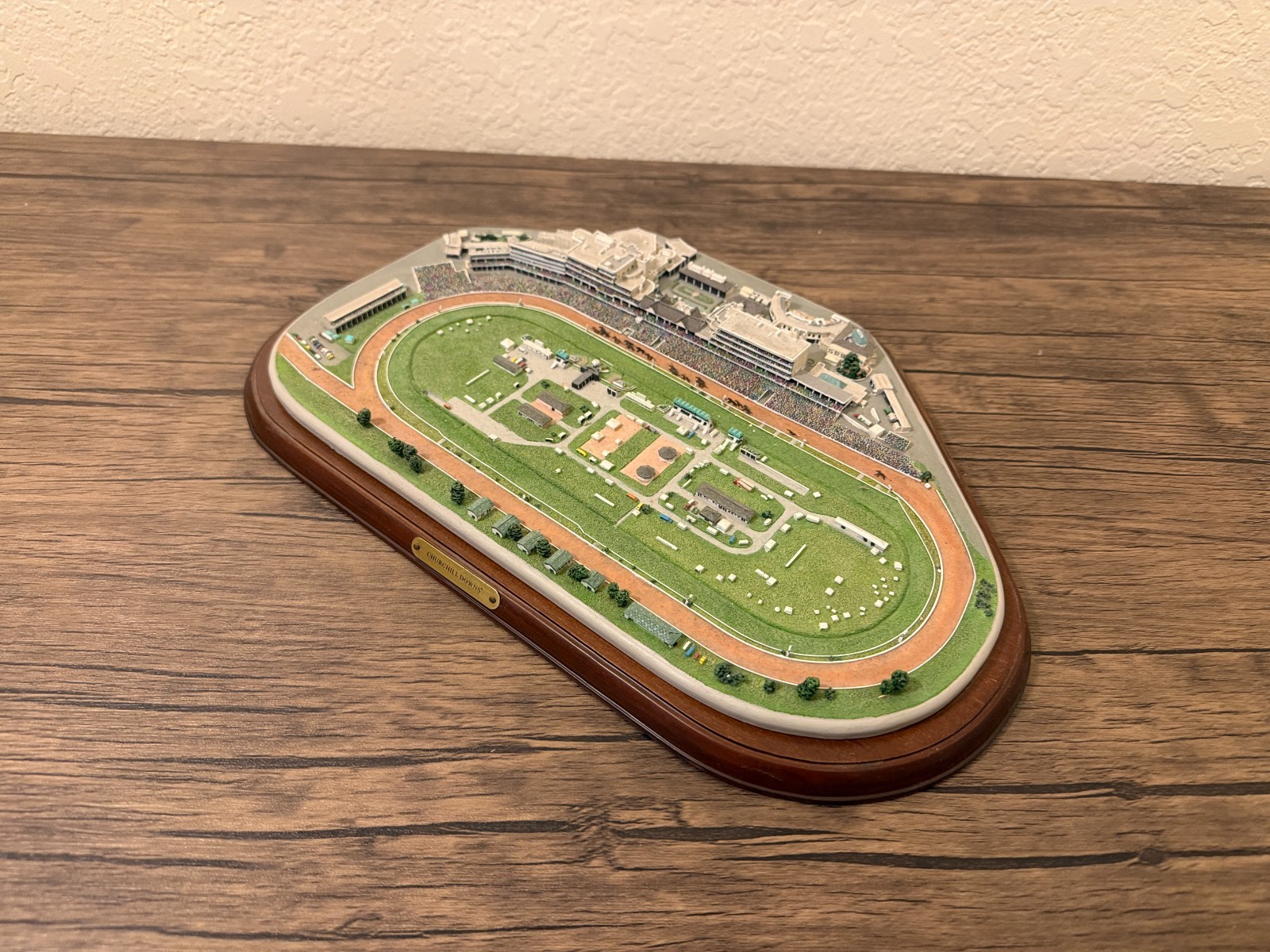 Danbury Mint Churchill Downs Horse Racing Replica Model