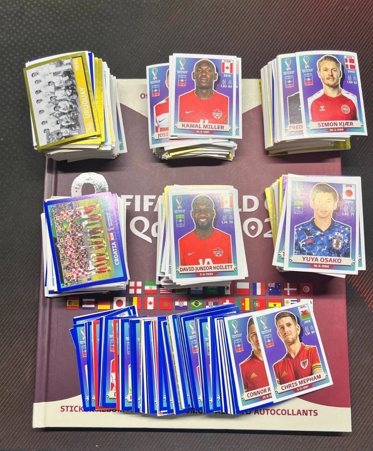 2022 Panini FIFA World Cup Sticker QATAR #FWC1-#MEX19 YOU PICK White Border
