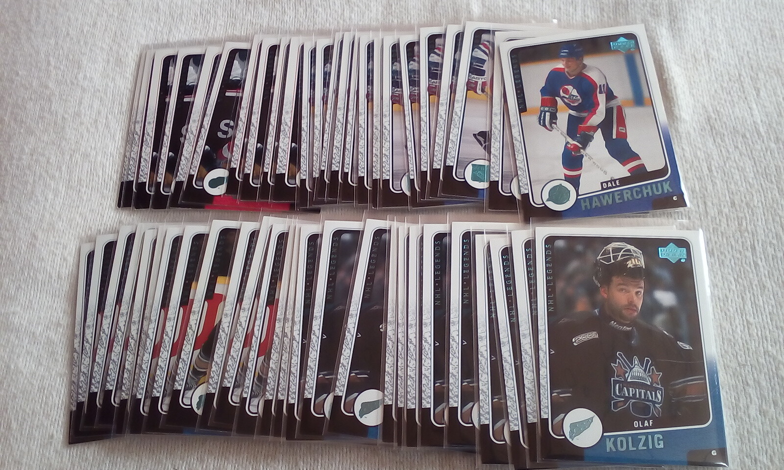2000-01 UD NHL Legends 100-135 Part. Base Set Pick cards that you want/need.
