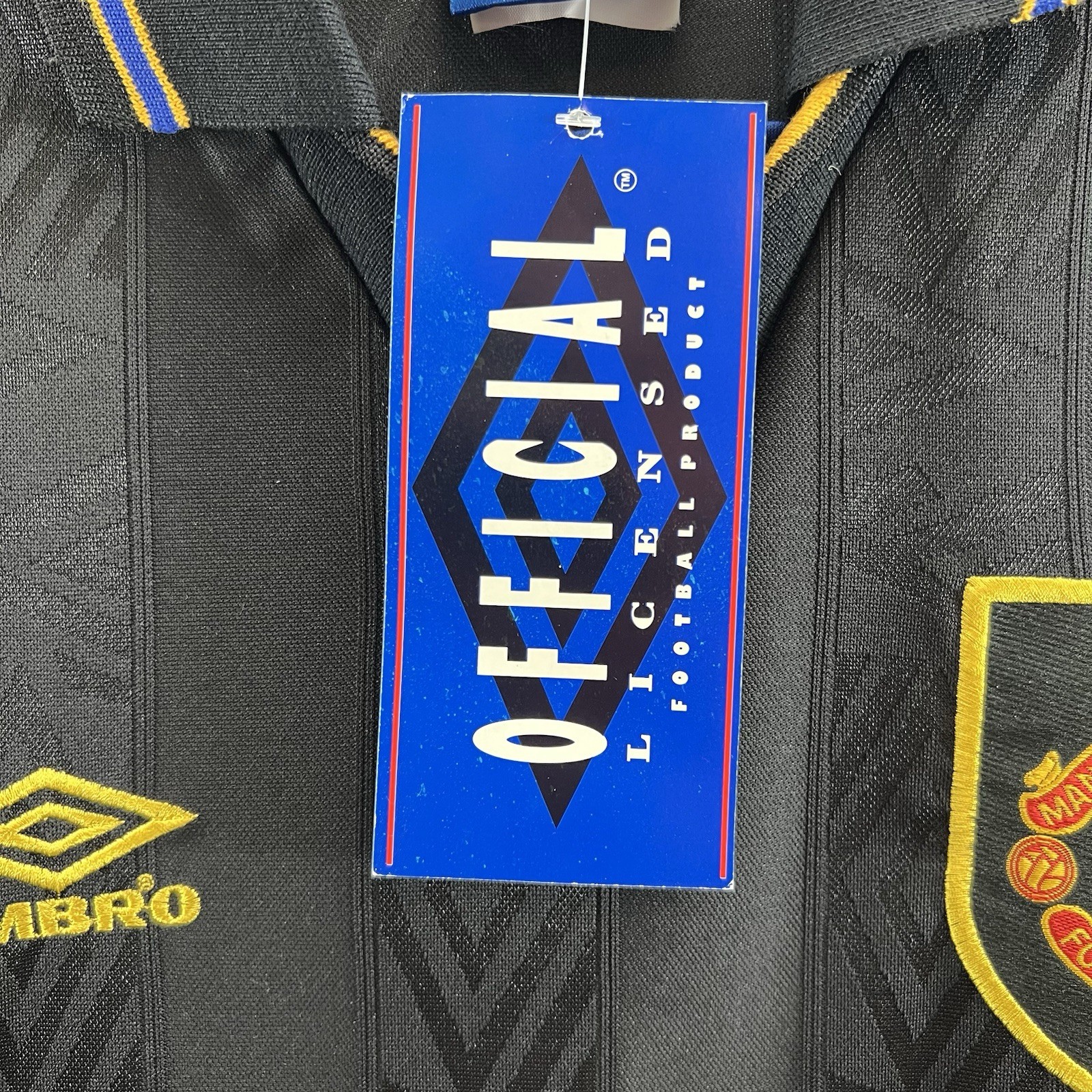 BNWT Manchester United Away Football Shirt 1993/95 Adults Medium Umbro I931