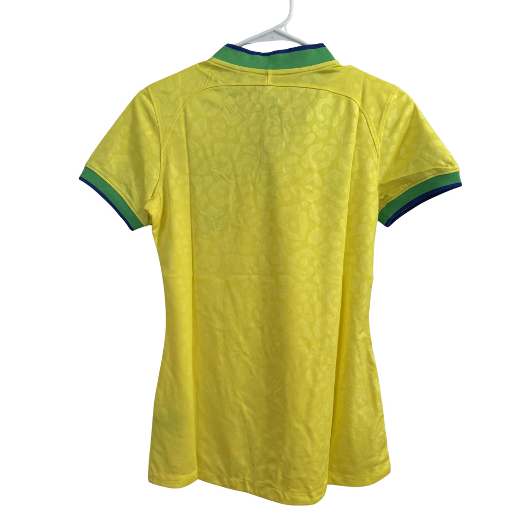 Brazil Women’s Jersey 2026 World Cup Edition & 2022 Jaguar Model – Thai Quality